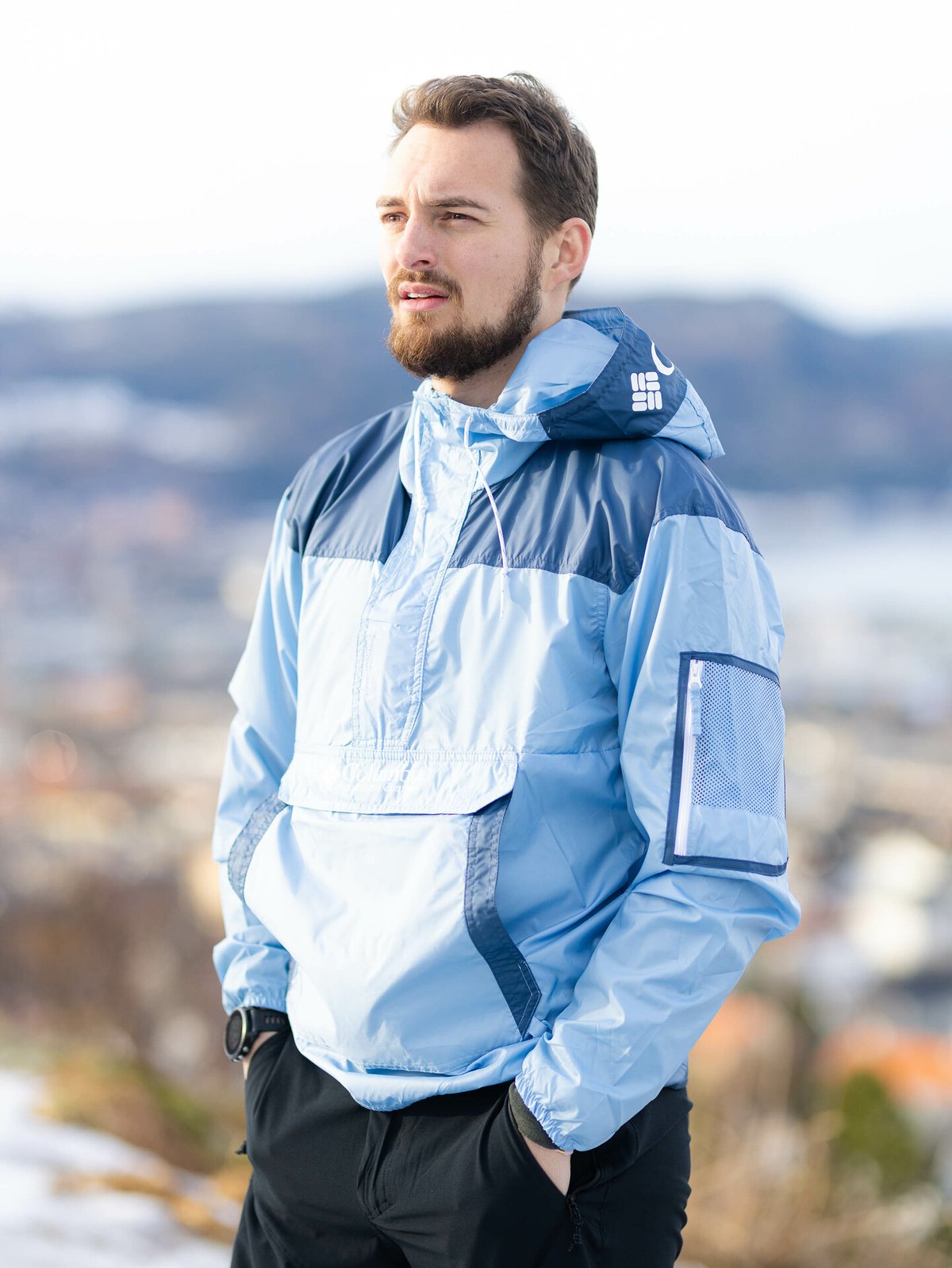 Columbia Challenger Windbreaker Jet Stream, Dark Mountain