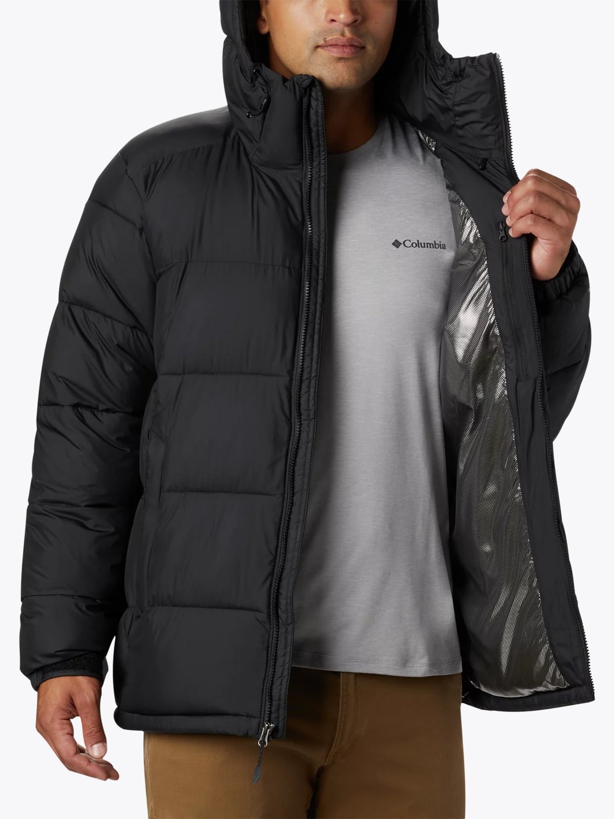 Columbia Pike Lake Hooded Jacket Black