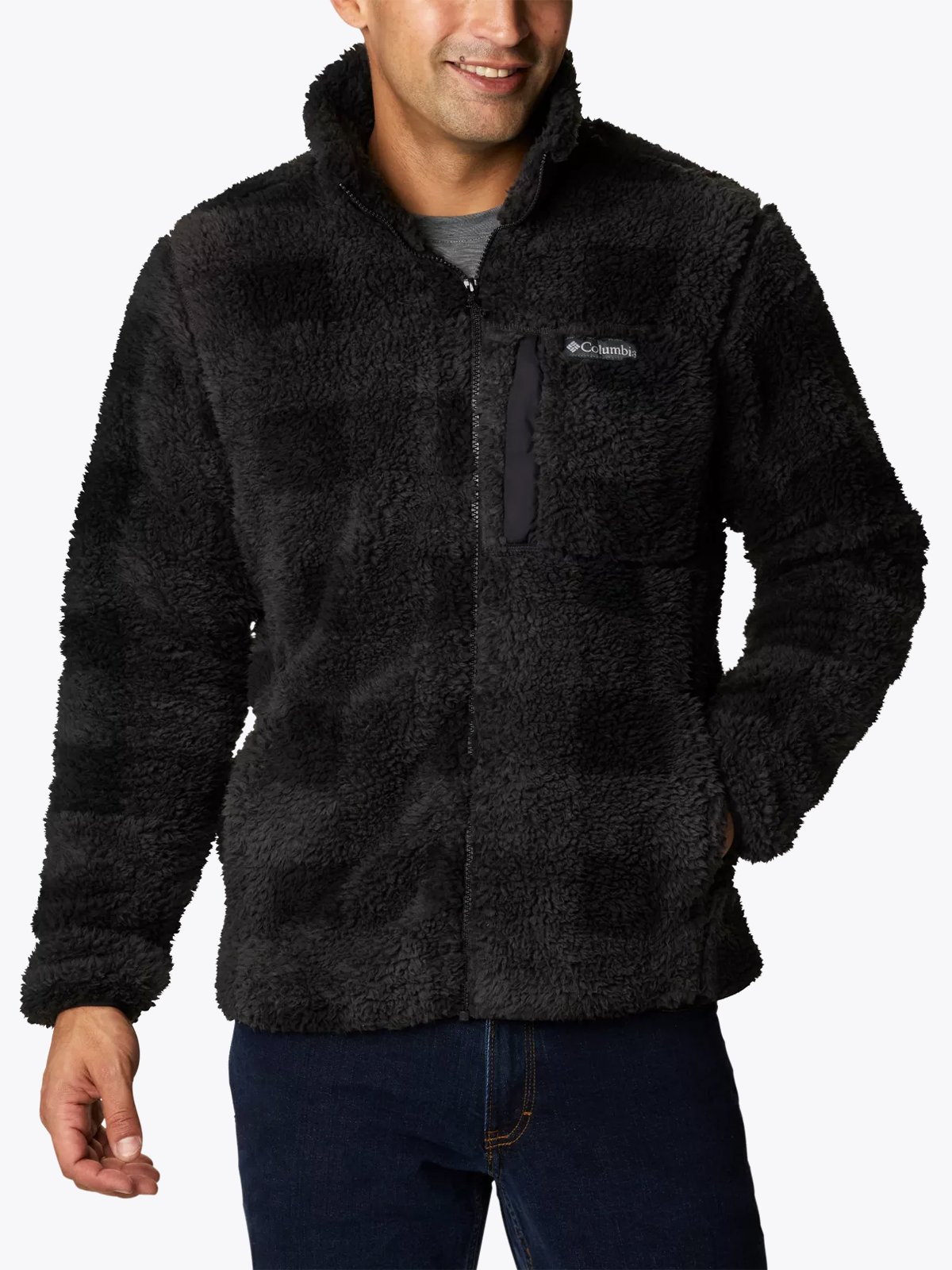 Columbia Winter Pass Print Flee Black Check