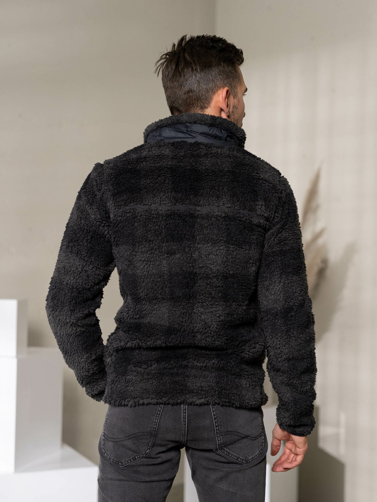 Columbia Winter Pass Print Flee Black Check