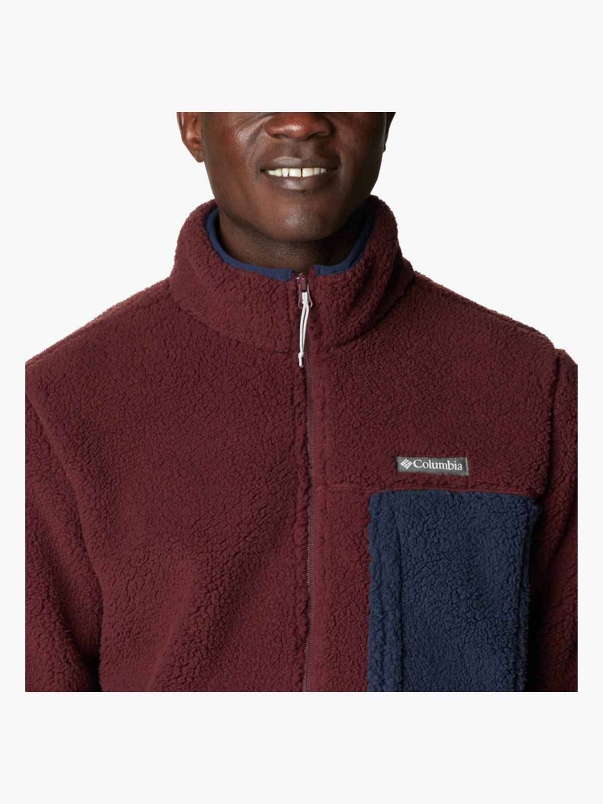 Columbia Mountainside Heavyweight Elderberry / Collegiate Navy