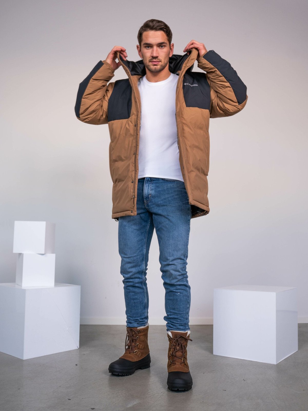 Columbia Aldercrest Down Parka Delta, Black