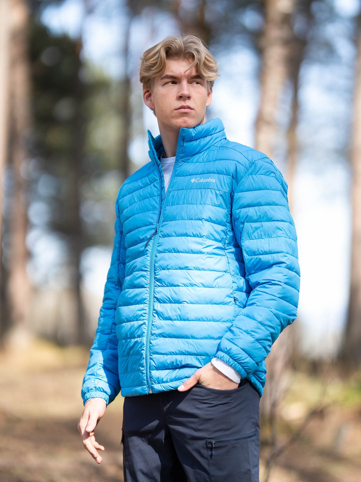 Columbia Silver Falls Jacket Compass Blue