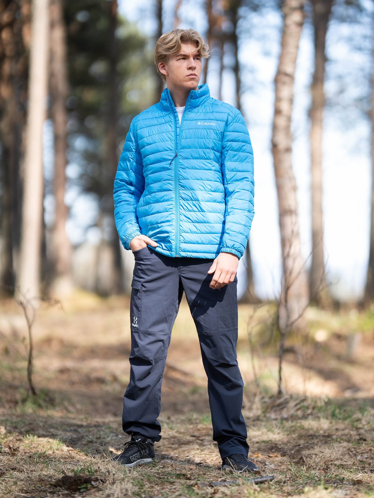 Columbia Silver Falls Jacket Compass Blue