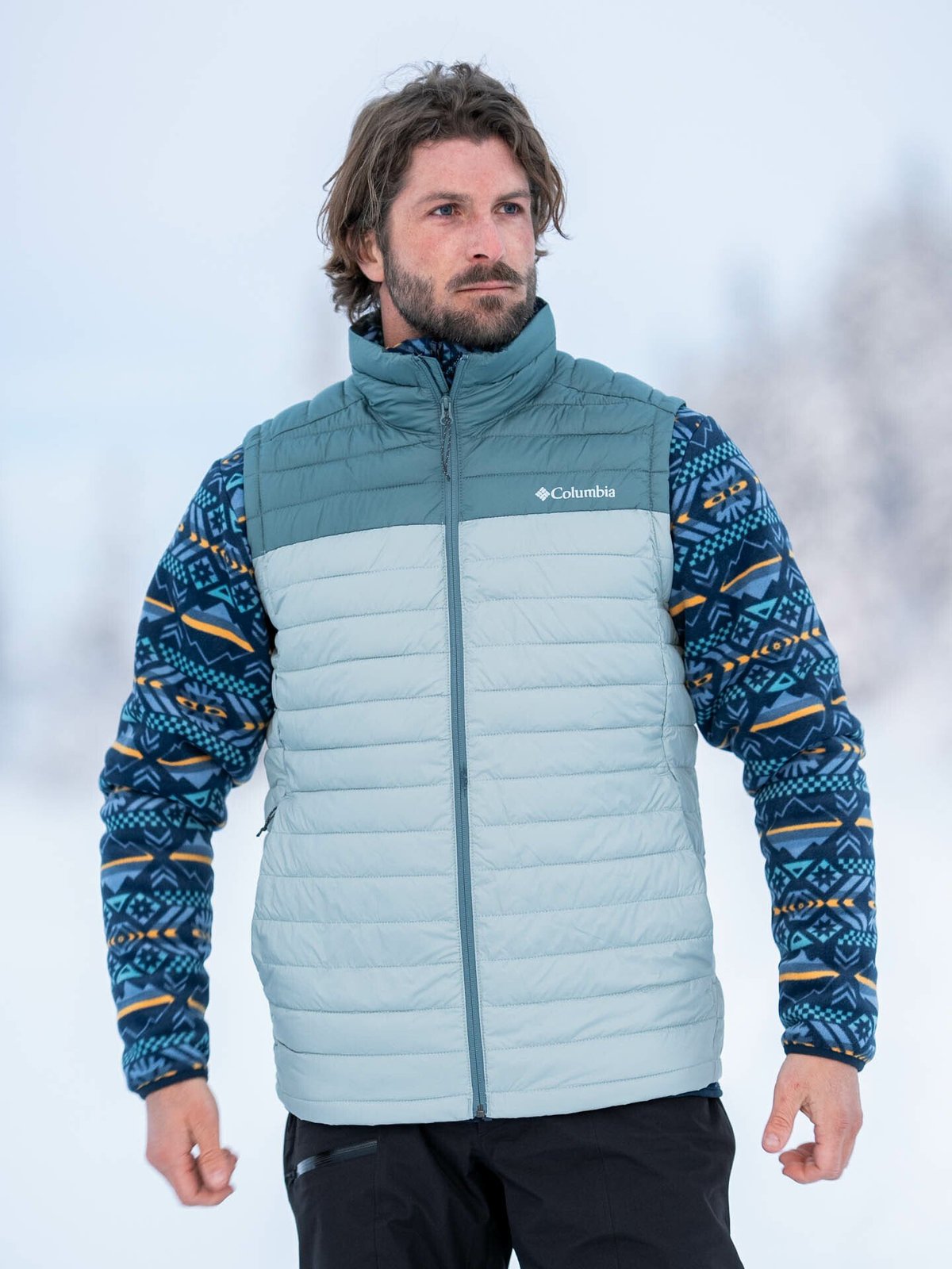 Columbia Silver Falls Vest Niagara, Metal