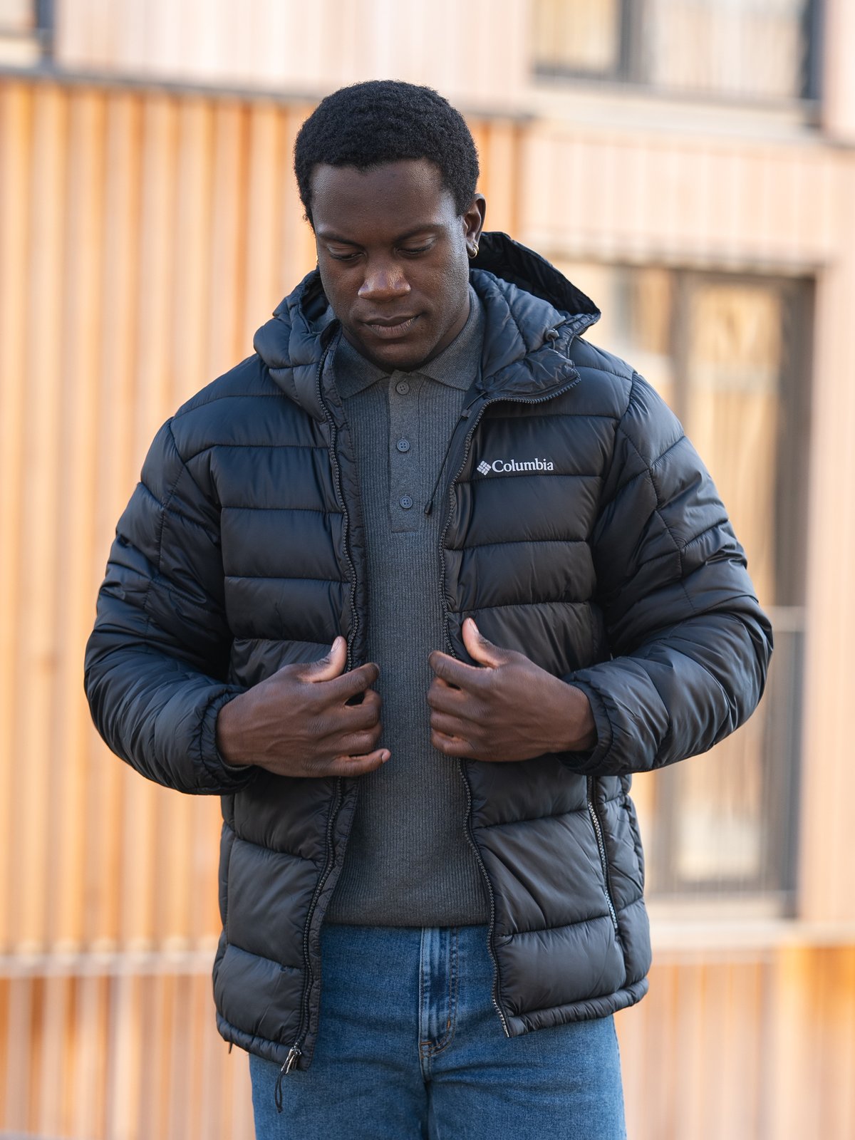 Columbia Buck Butte II Insulated Hooded Jacket Black