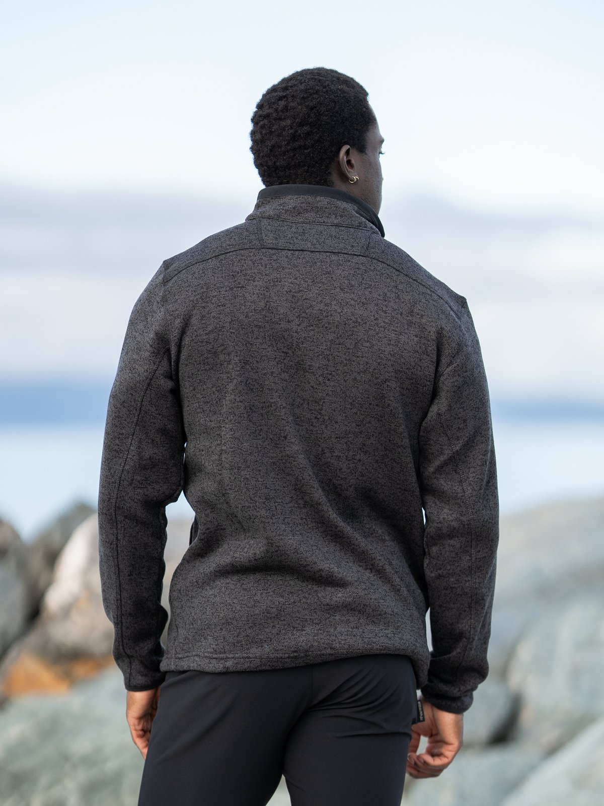 Columbia Sweater Weather Full Zip Black Heather