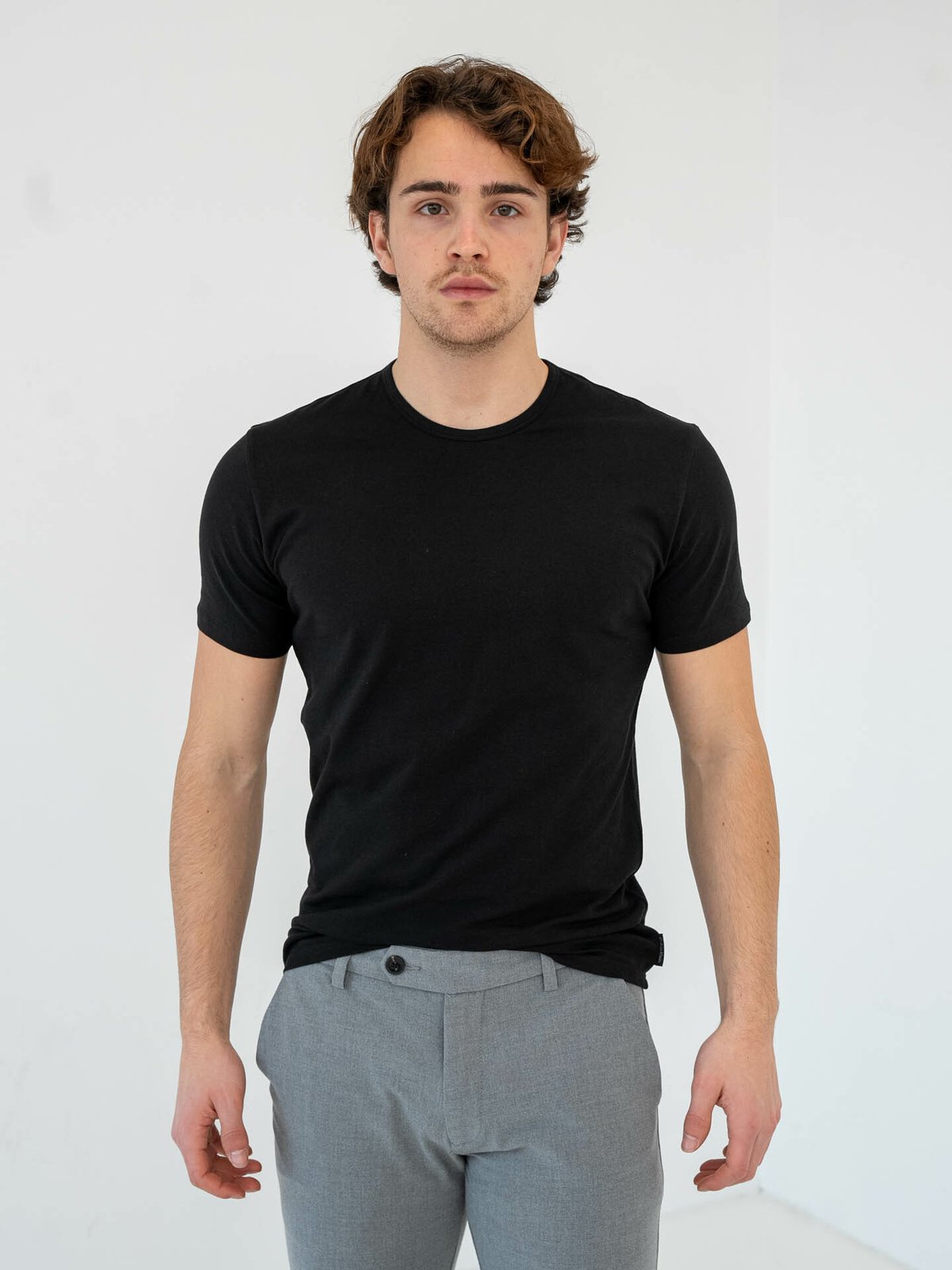 Calvin Klein 2 pk. S/S Crew Neck Black