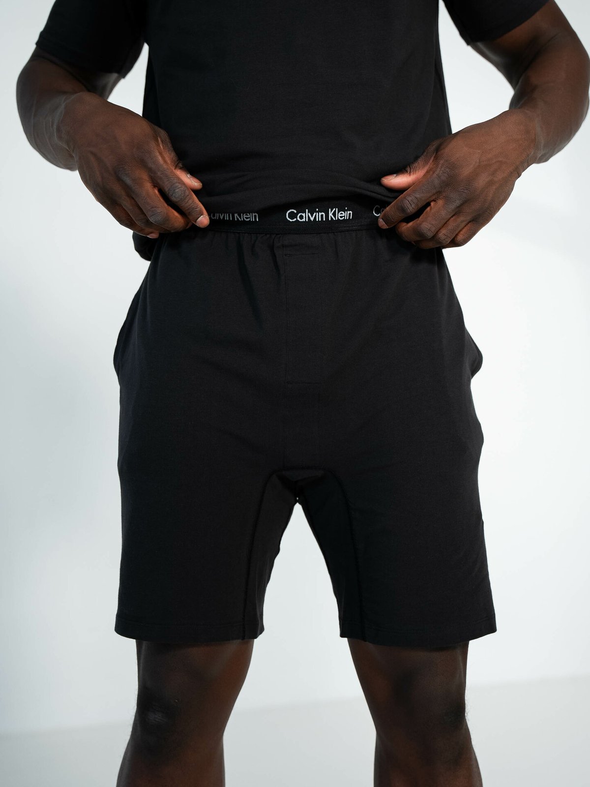 Calvin Klein S/S Short Set Black