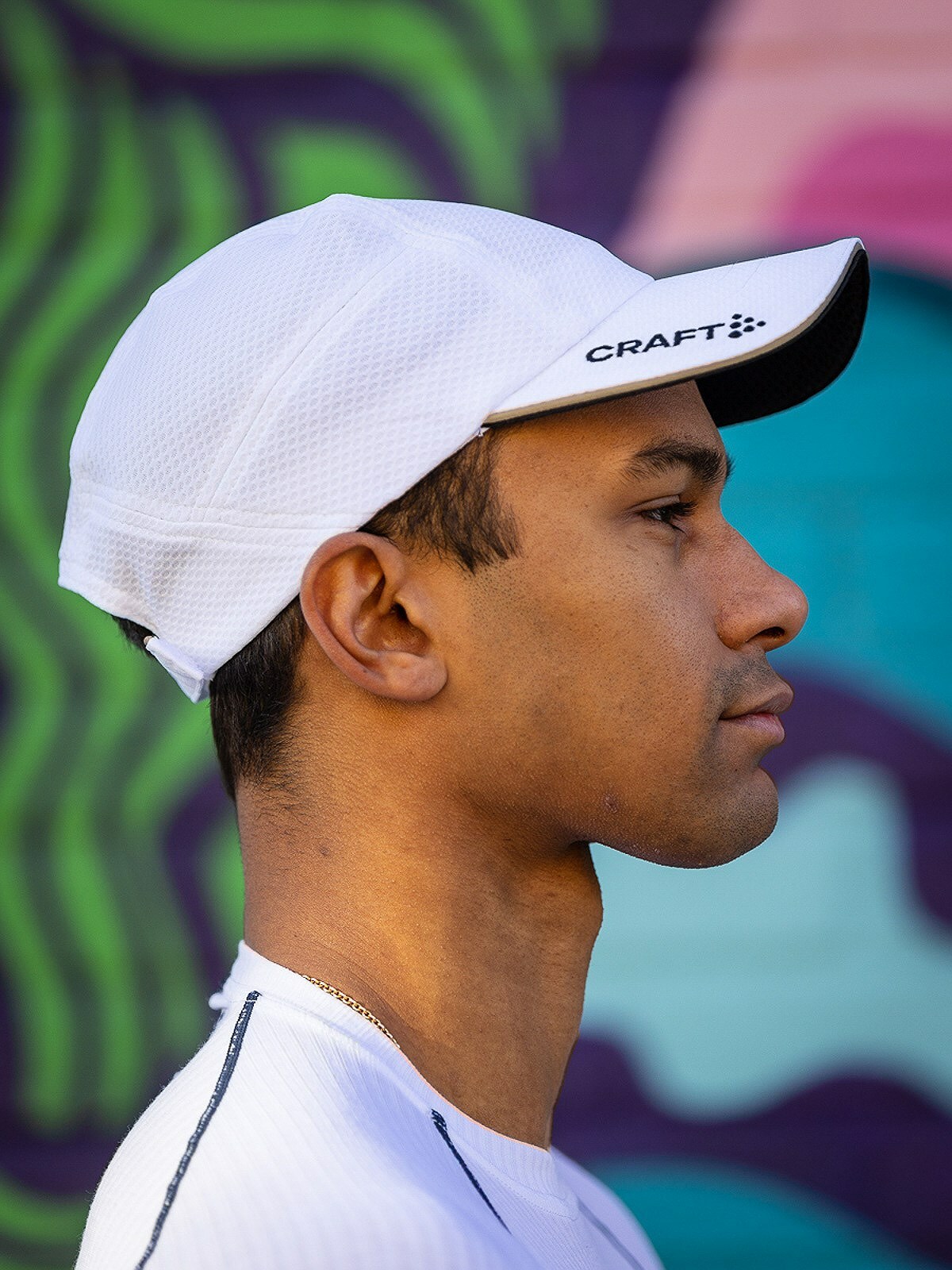 Craft Running Cap White