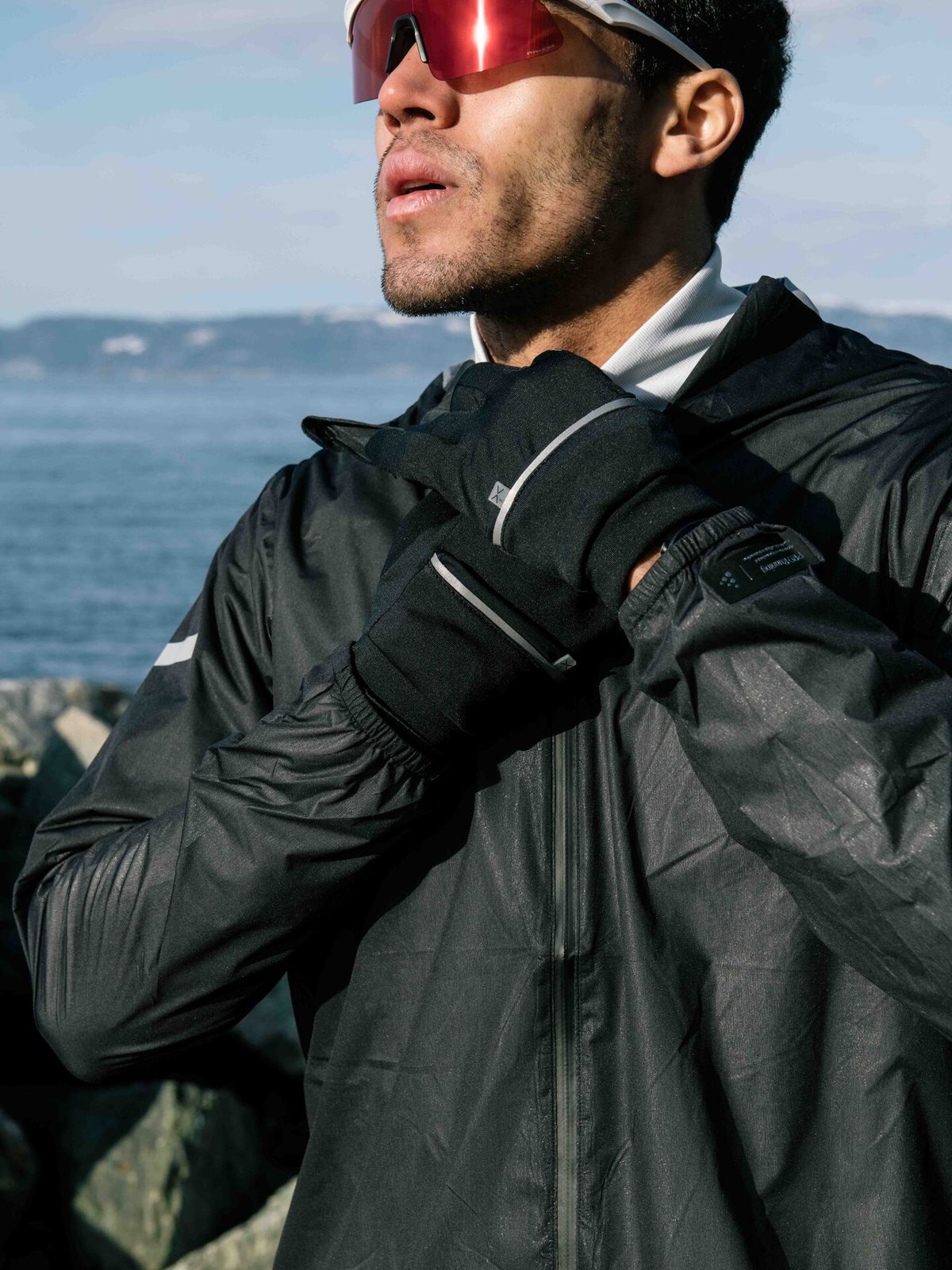 Craft Hybrid Weather Glove Black