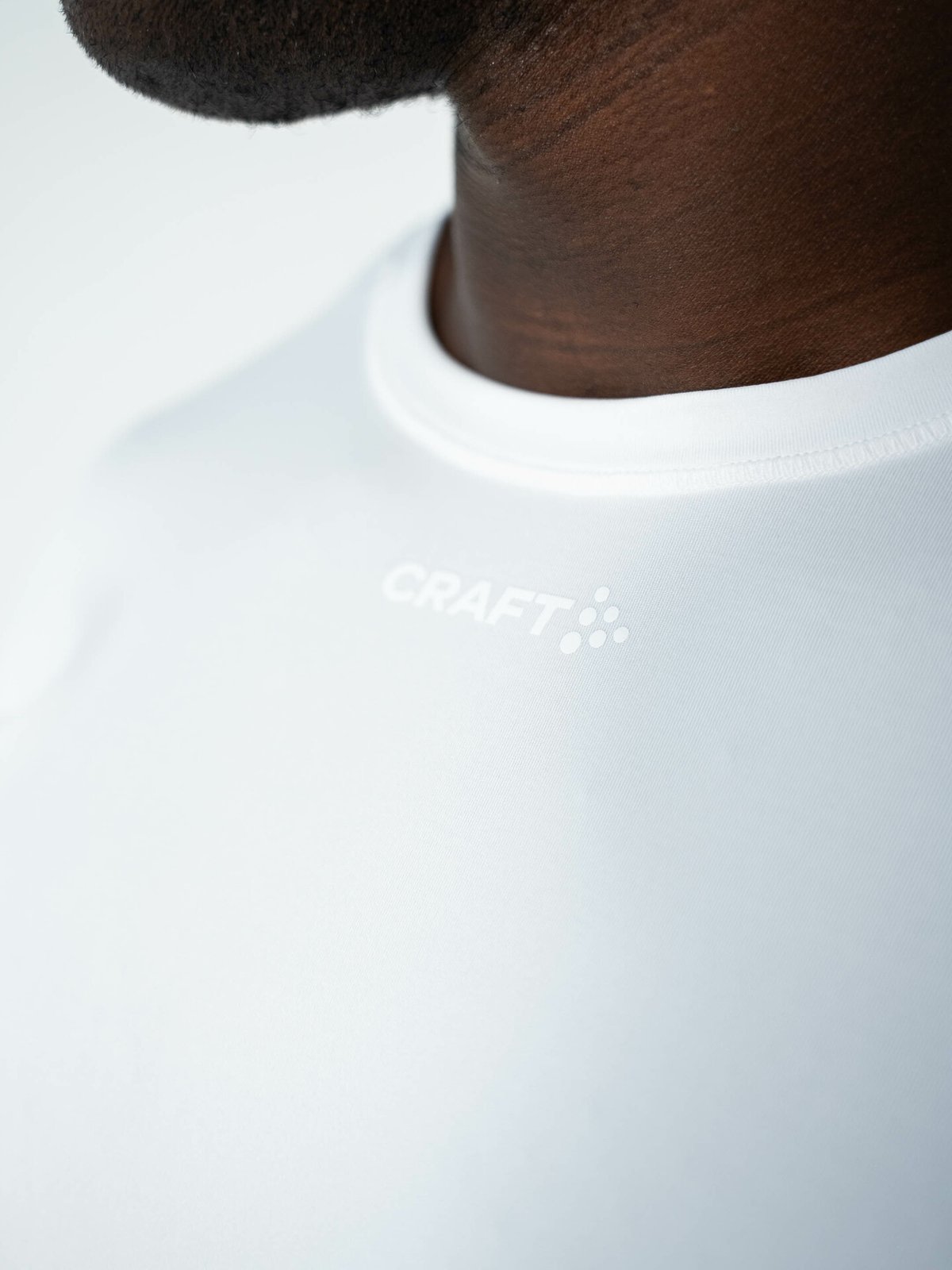 Craft Advance Essence Short Sleeve Tee Hvit