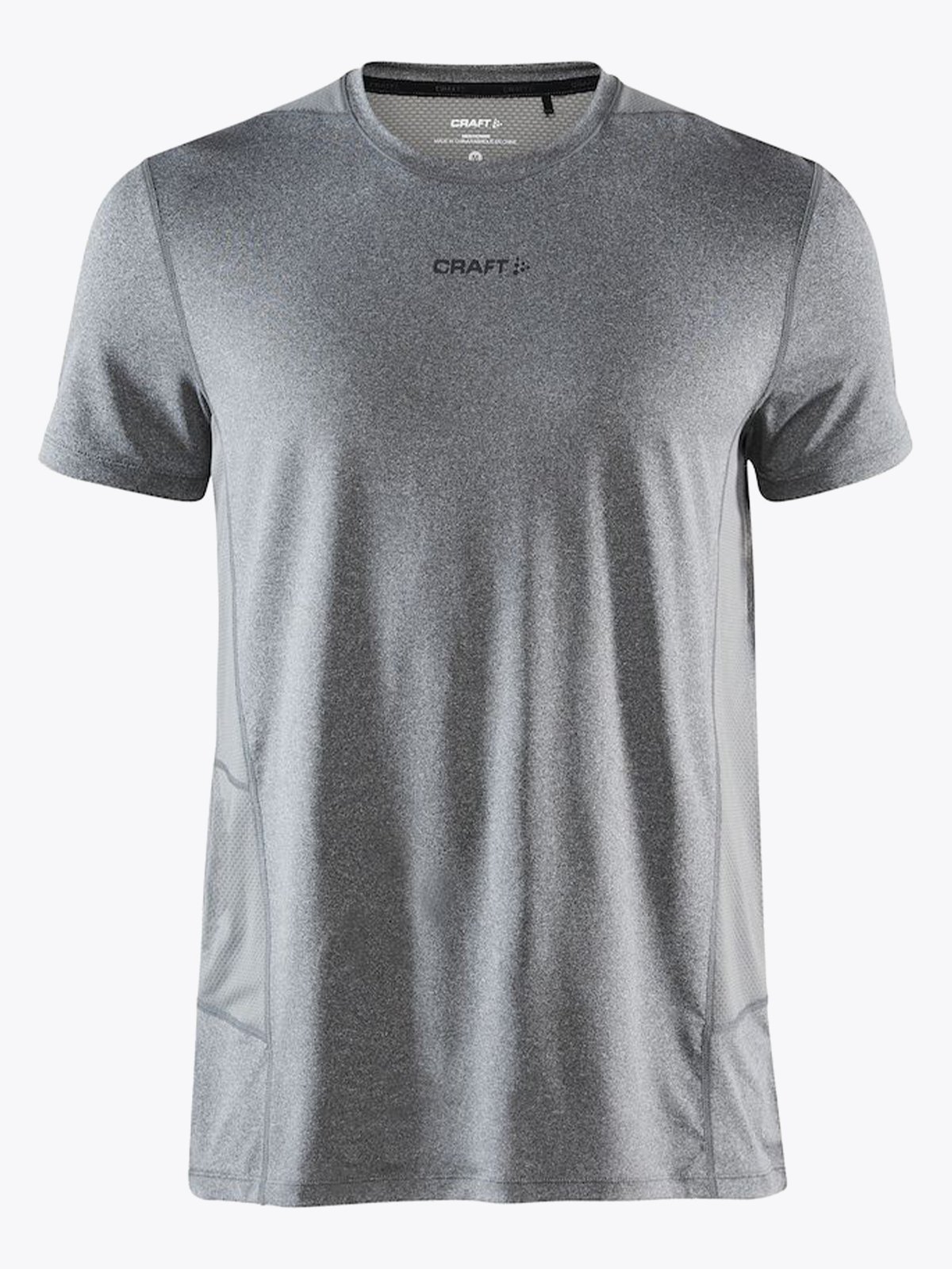 Craft Advance Essence Short Sleeve Tee Dk Grey Melange