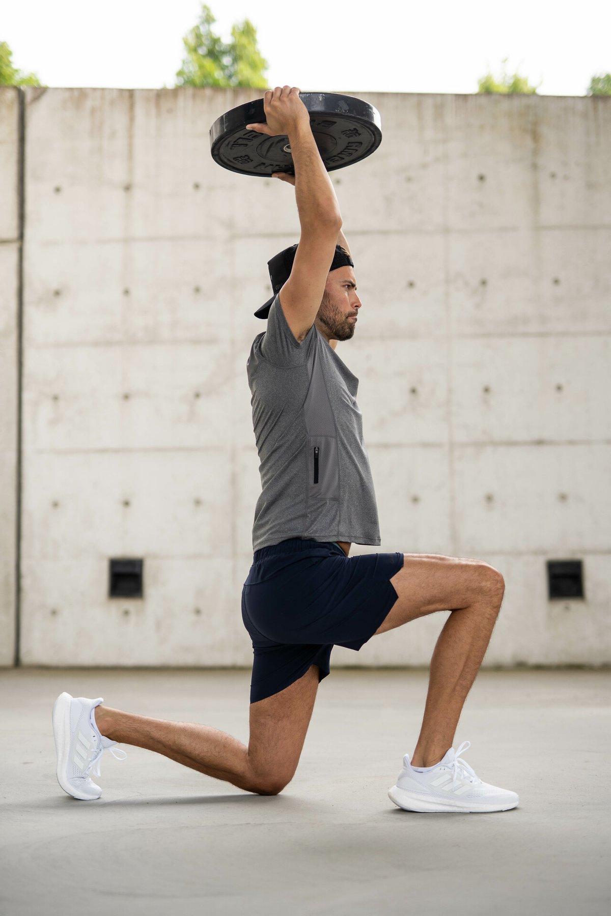 Craft Advance Essence Short Sleeve Tee Dk Grey Melange