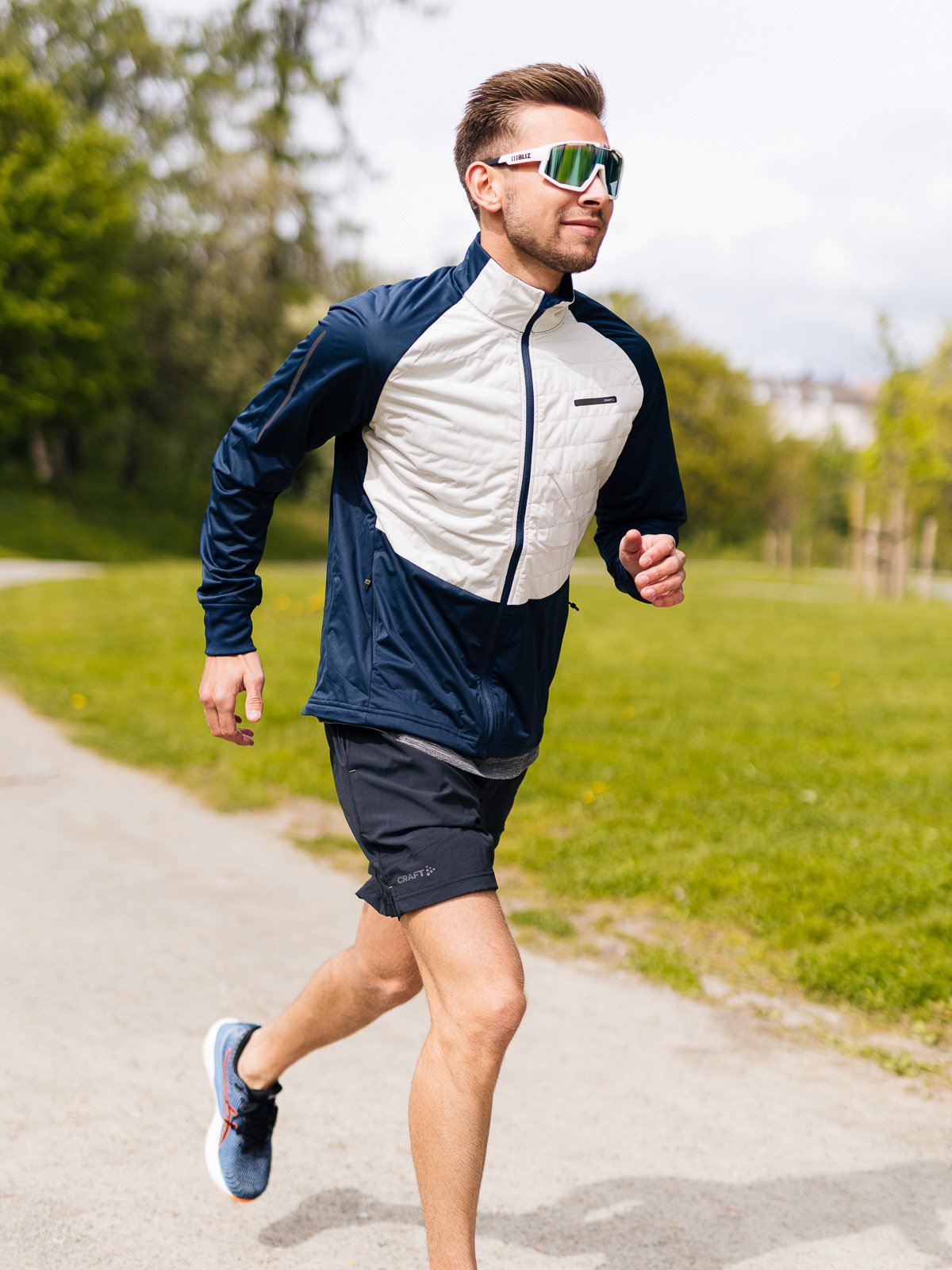 Craft ADV Storm Jacket Man Blaze-ash