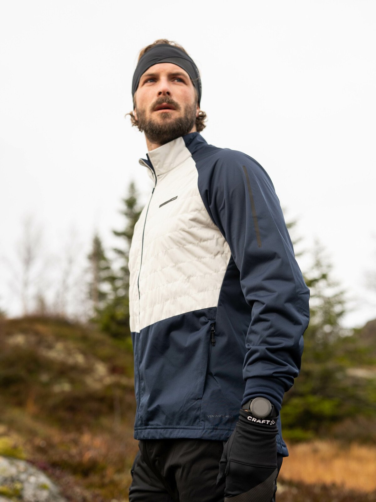 Craft ADV Storm Jacket Man Blaze-ash