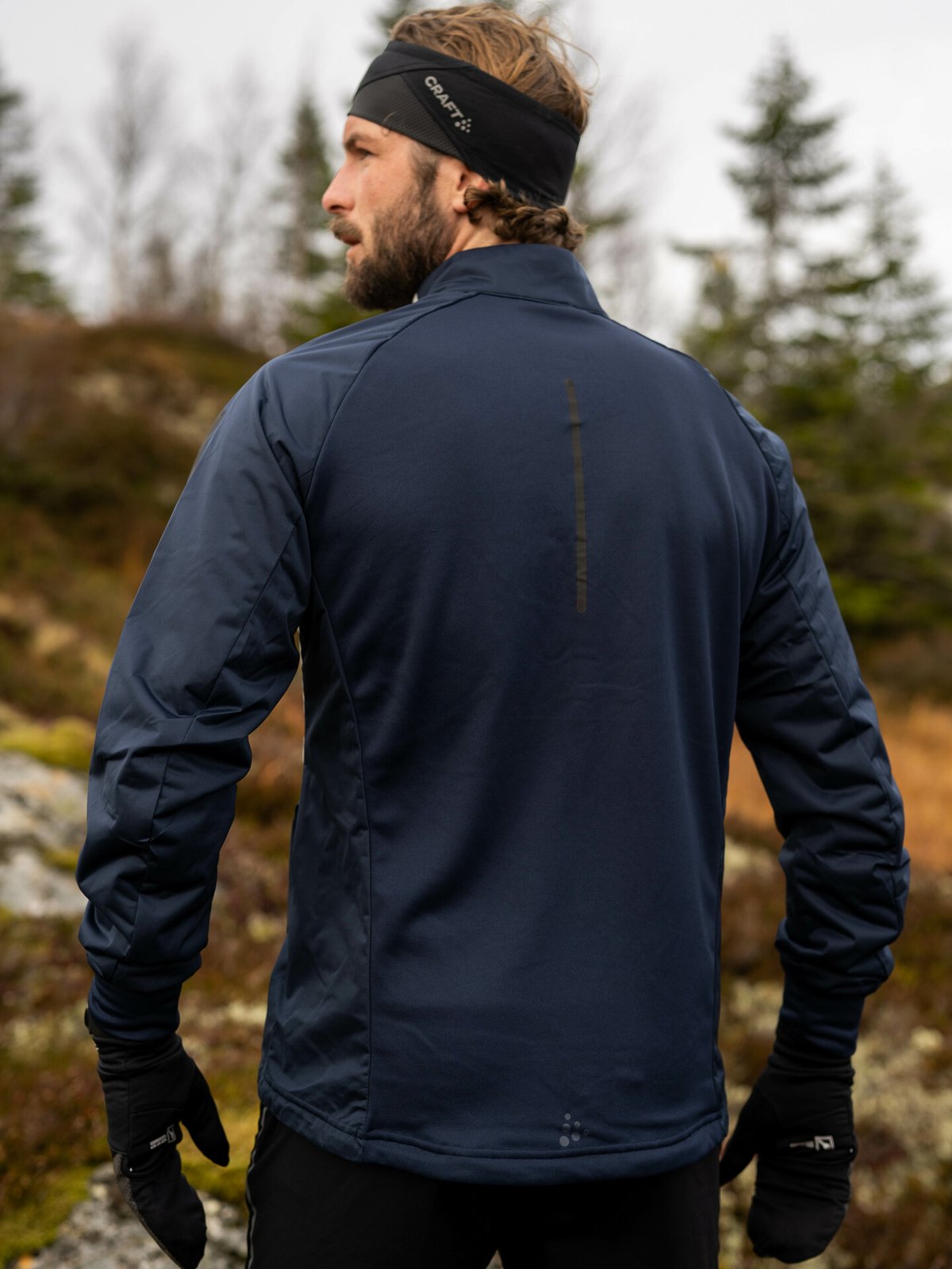 Craft ADV Storm Jacket Man Blaze-ash