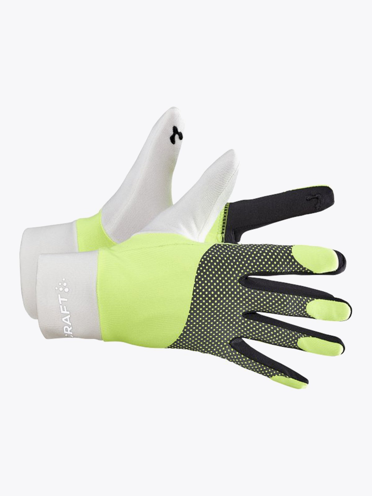Craft ADV Lumen Fleece Glove Ash White-Flumino