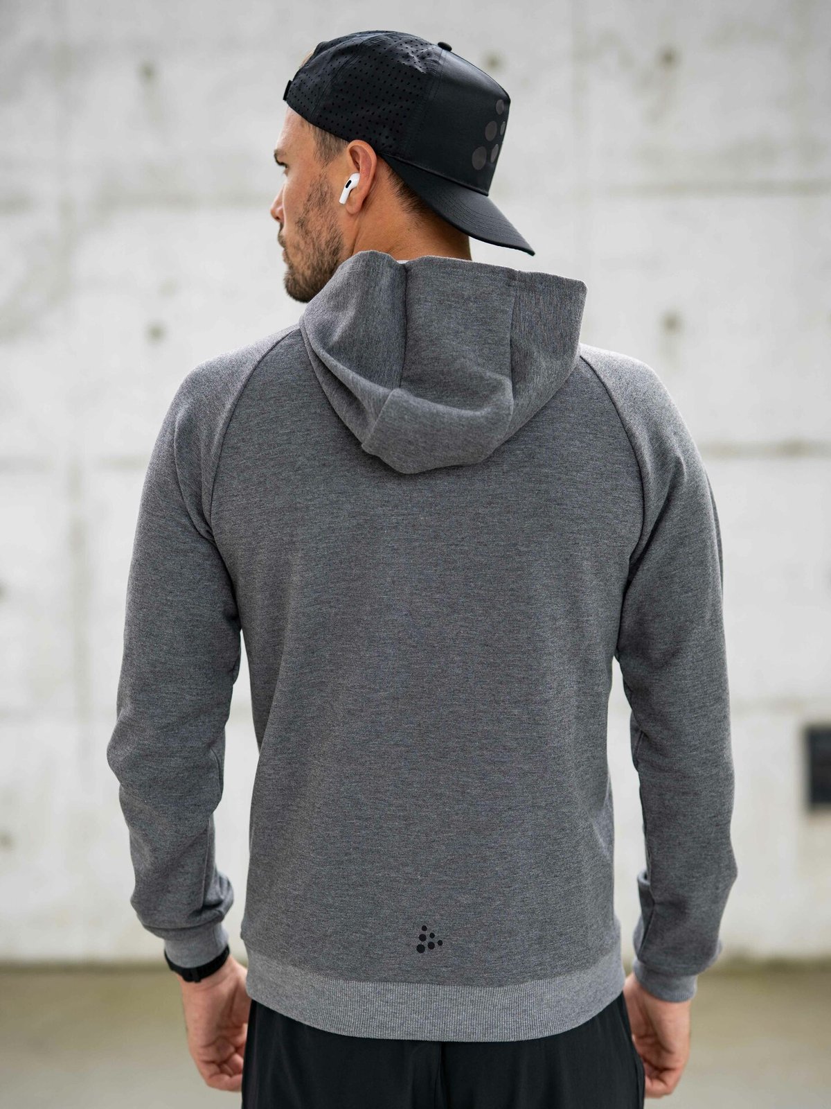 Craft Core Soul Hood Sweatshirt M - Grå | Getinspired.no
