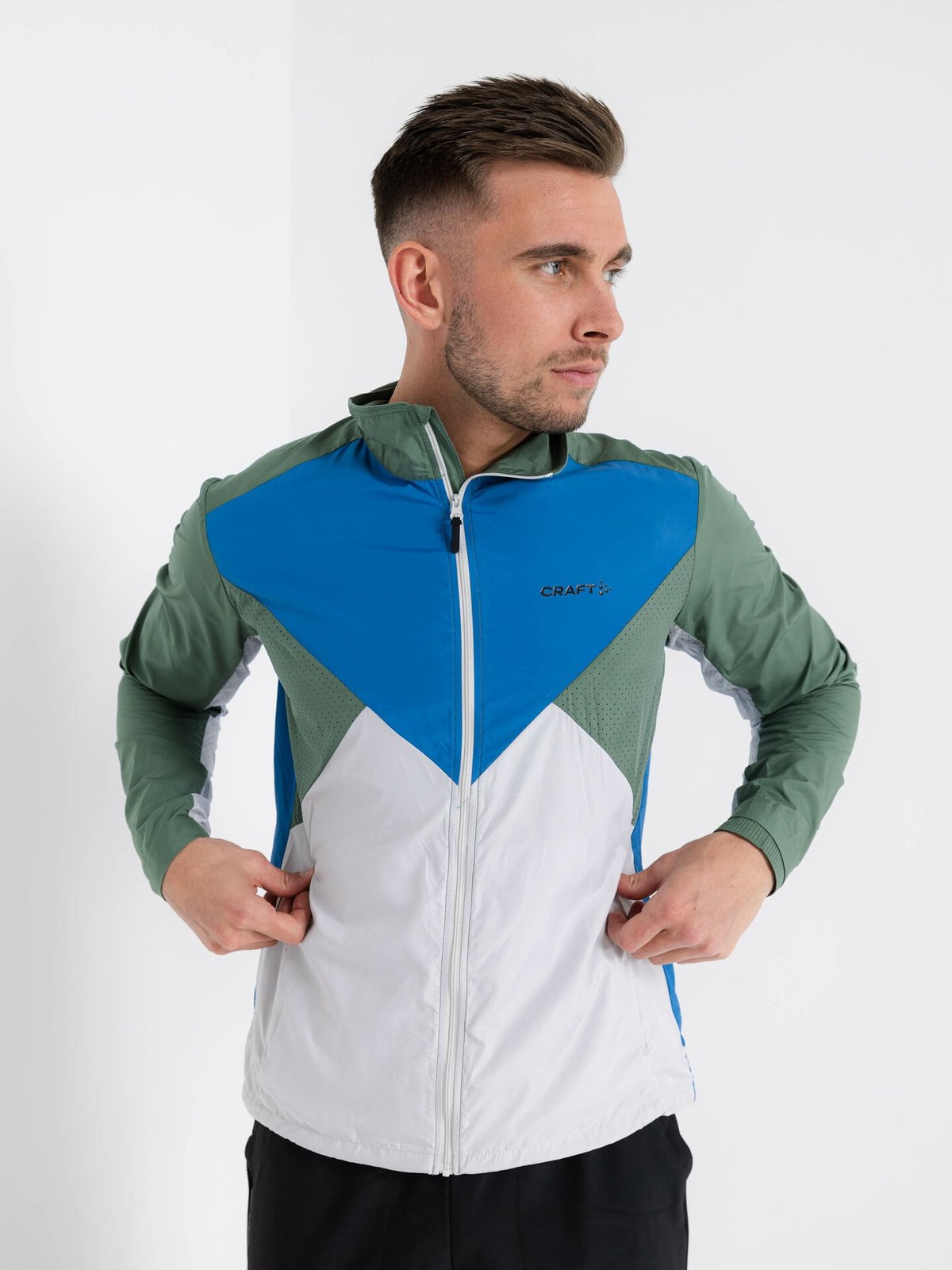 Craft ADV Essence Wind Jacket Man Flerfarget