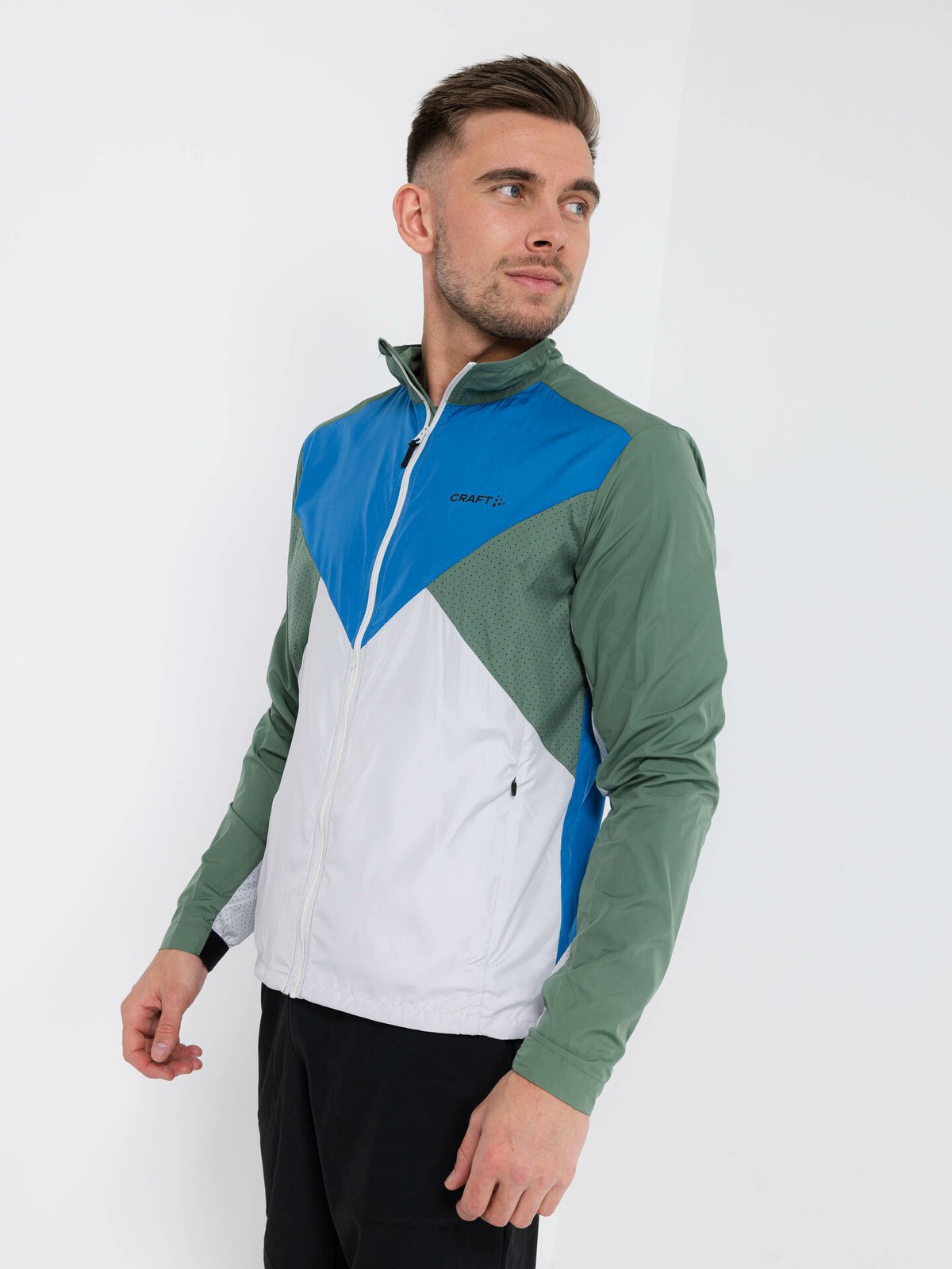 Craft ADV Essence Wind Jacket Man Flerfarget