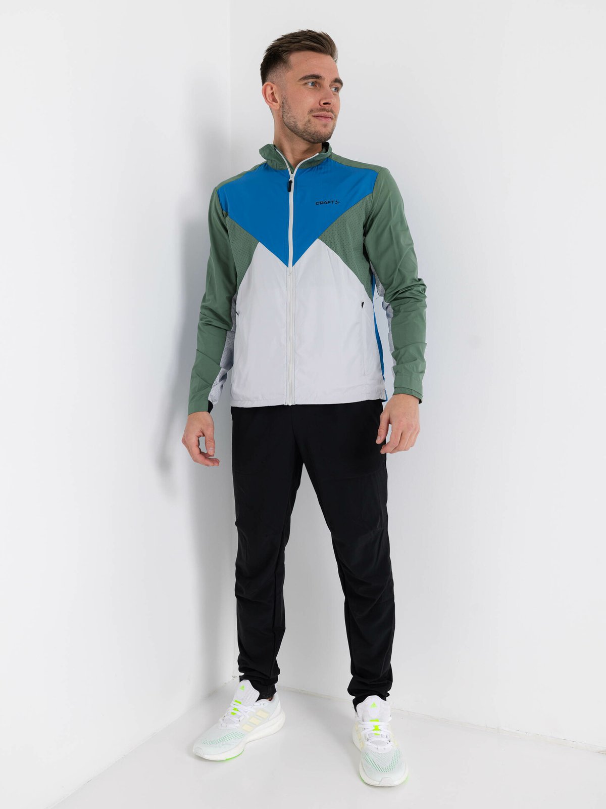 Craft ADV Essence Wind Jacket Man Flerfarget
