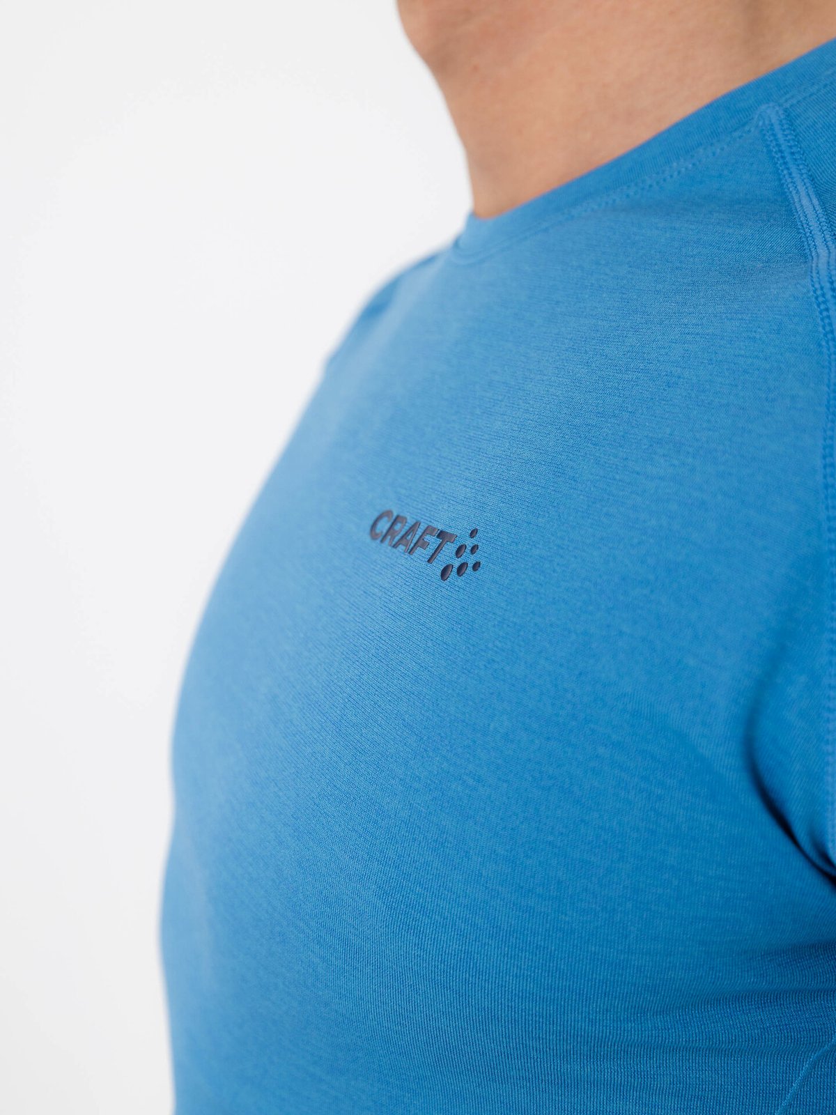 Craft Core Dry Active Comfort Short Sleeve M Blue