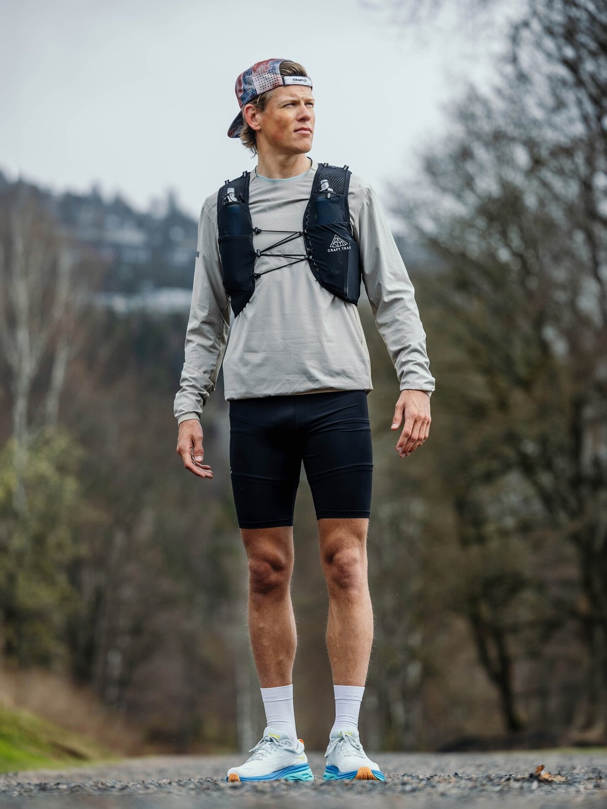 Craft CTM Distance Tech Trucker Cap Sequoia/Multi