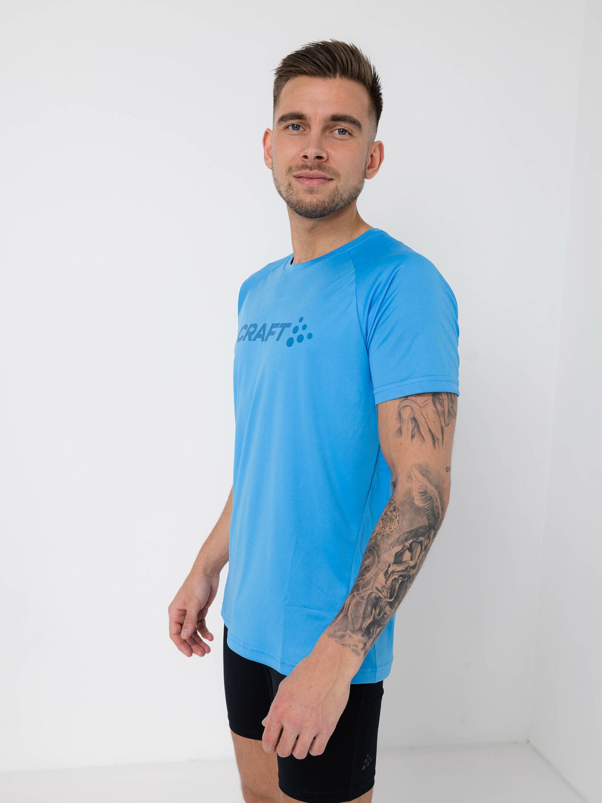 Craft Core Essence Logo Tee Blå