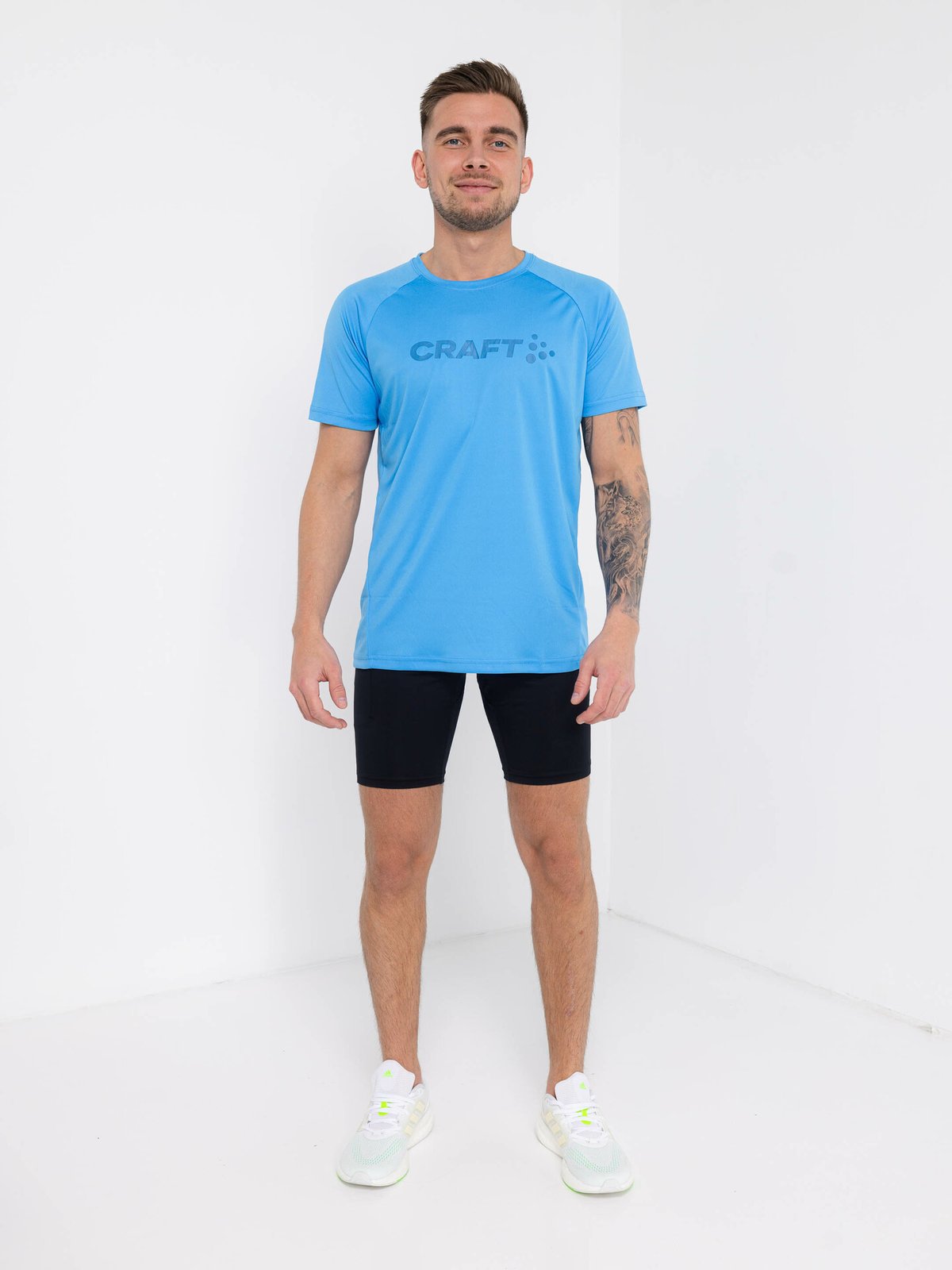 Craft Core Essence Logo Tee Blå
