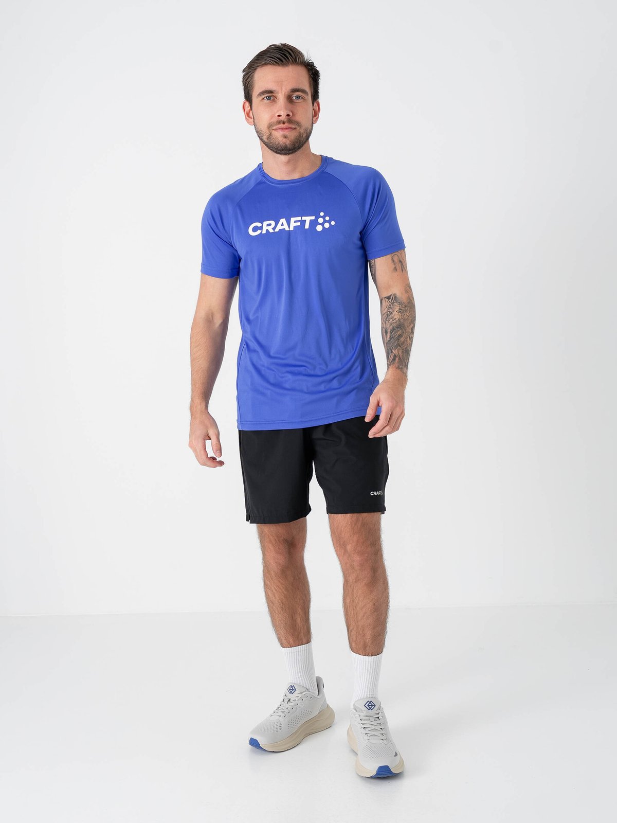 Craft Core Essence Logo Tee Ink Blue