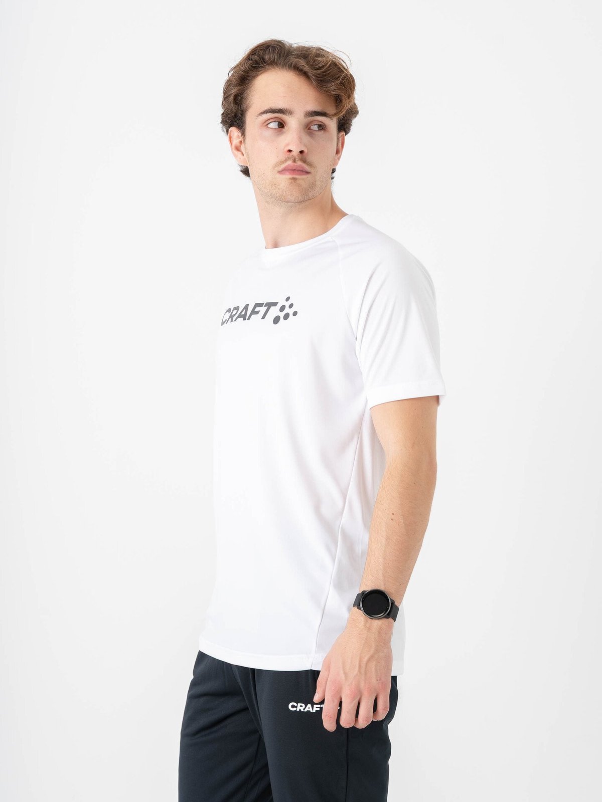 Craft Core Essence Logo Tee White / Granite