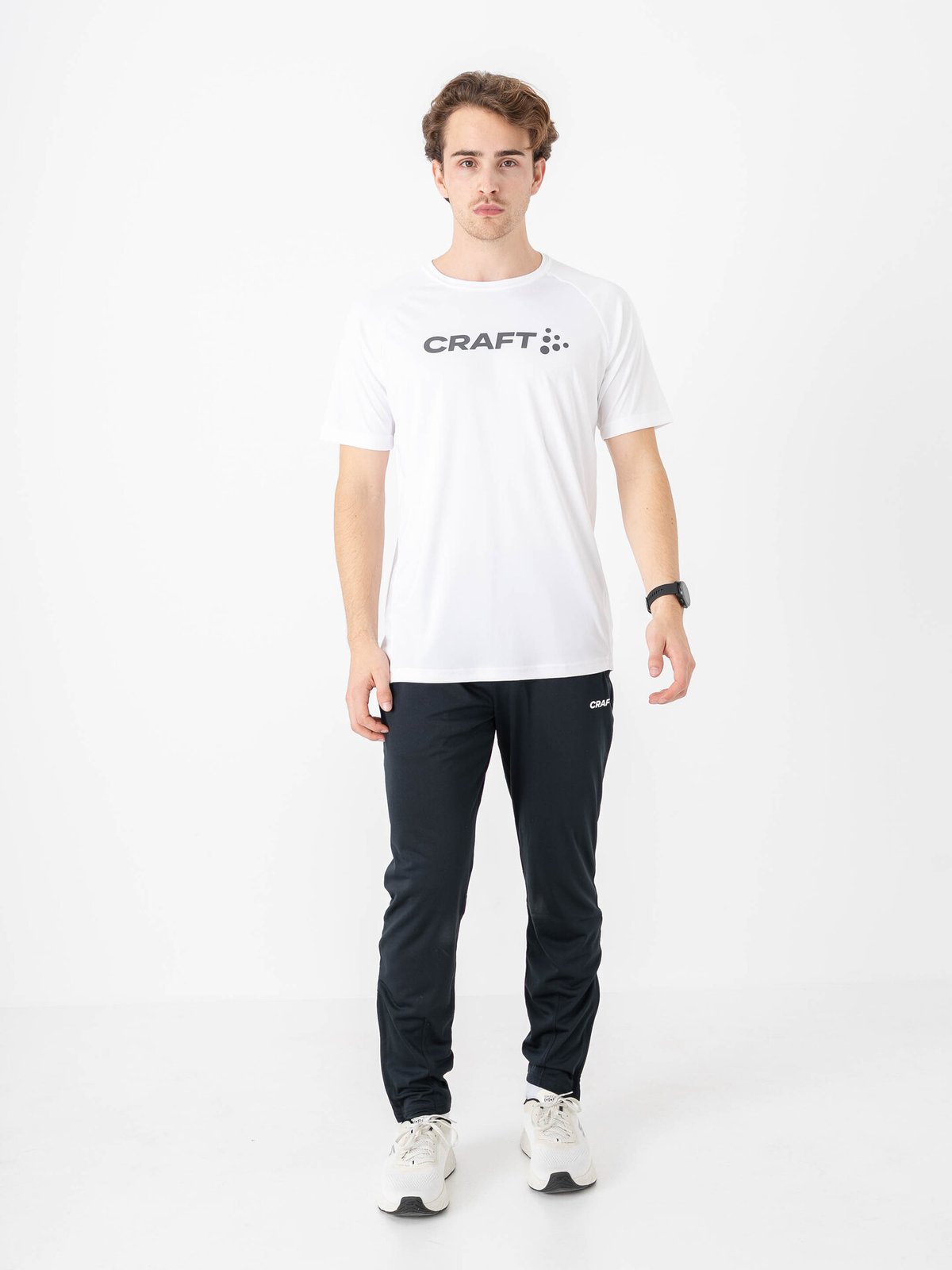 Craft Core Essence Logo Tee White / Granite