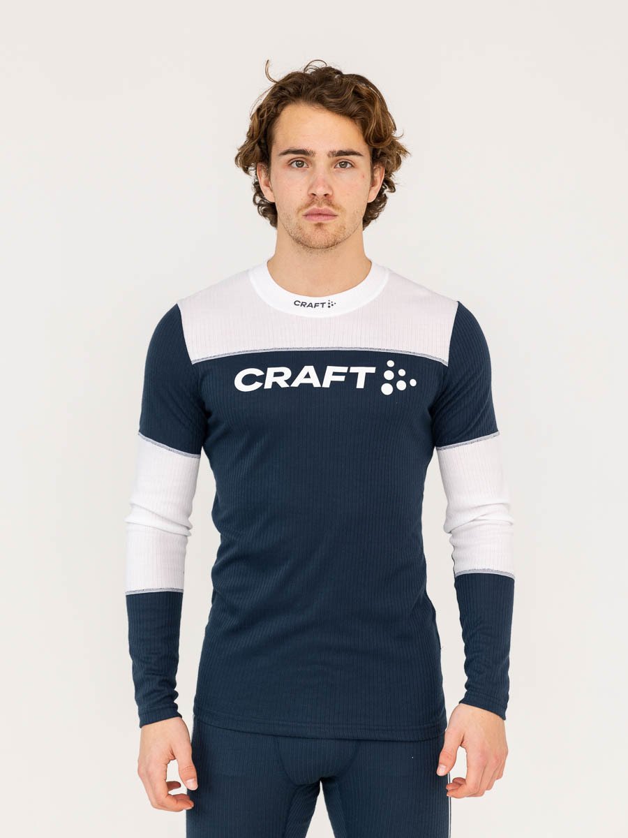 Craft NOR Baselayer Set Marine/Hvit