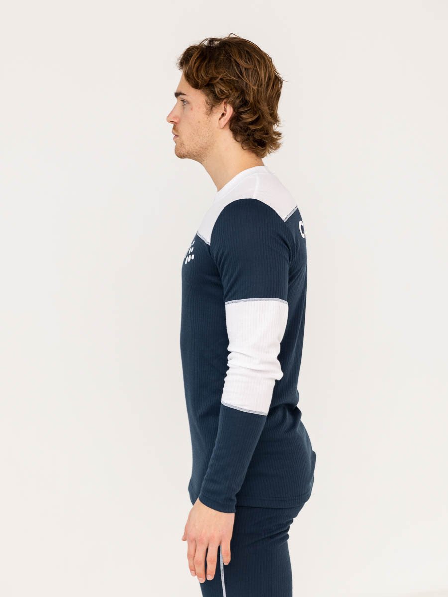Craft NOR Baselayer Set Marine/Hvit