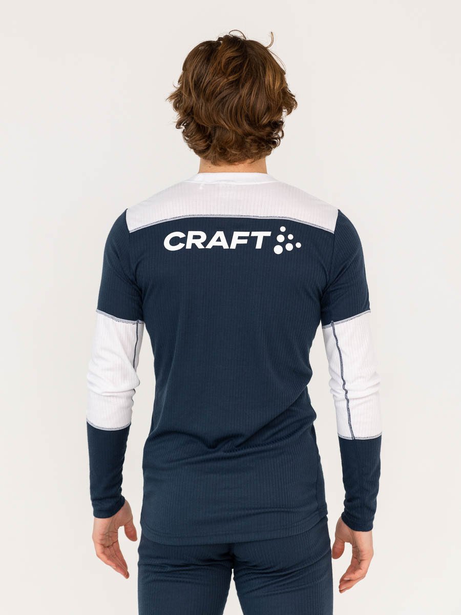 Craft NOR Baselayer Set Marine/Hvit