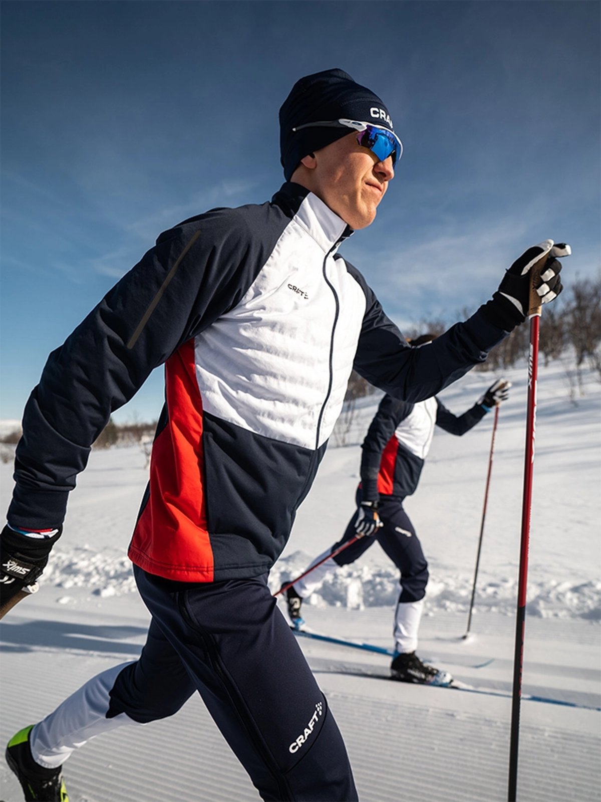 Craft NOR Advanced Nordic Ski Club Jacket M Blaze/White