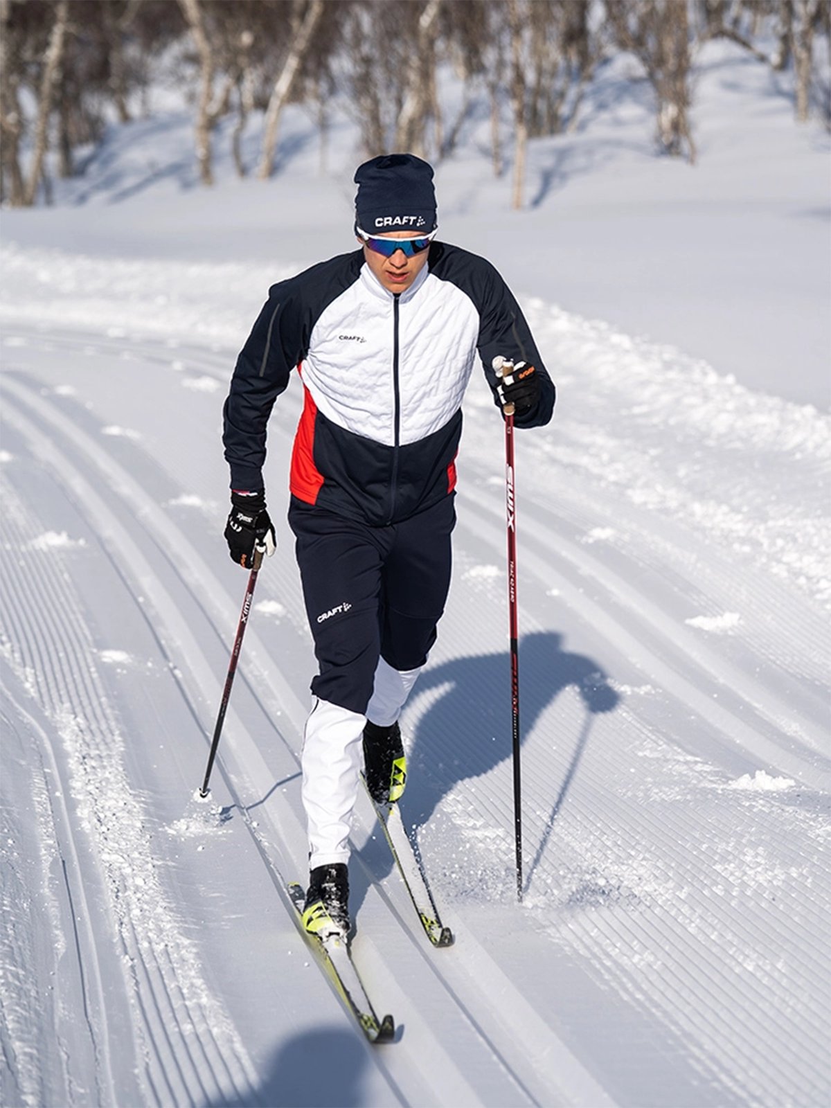 Craft NOR Advanced Nordic Ski Club Jacket M Blaze/White