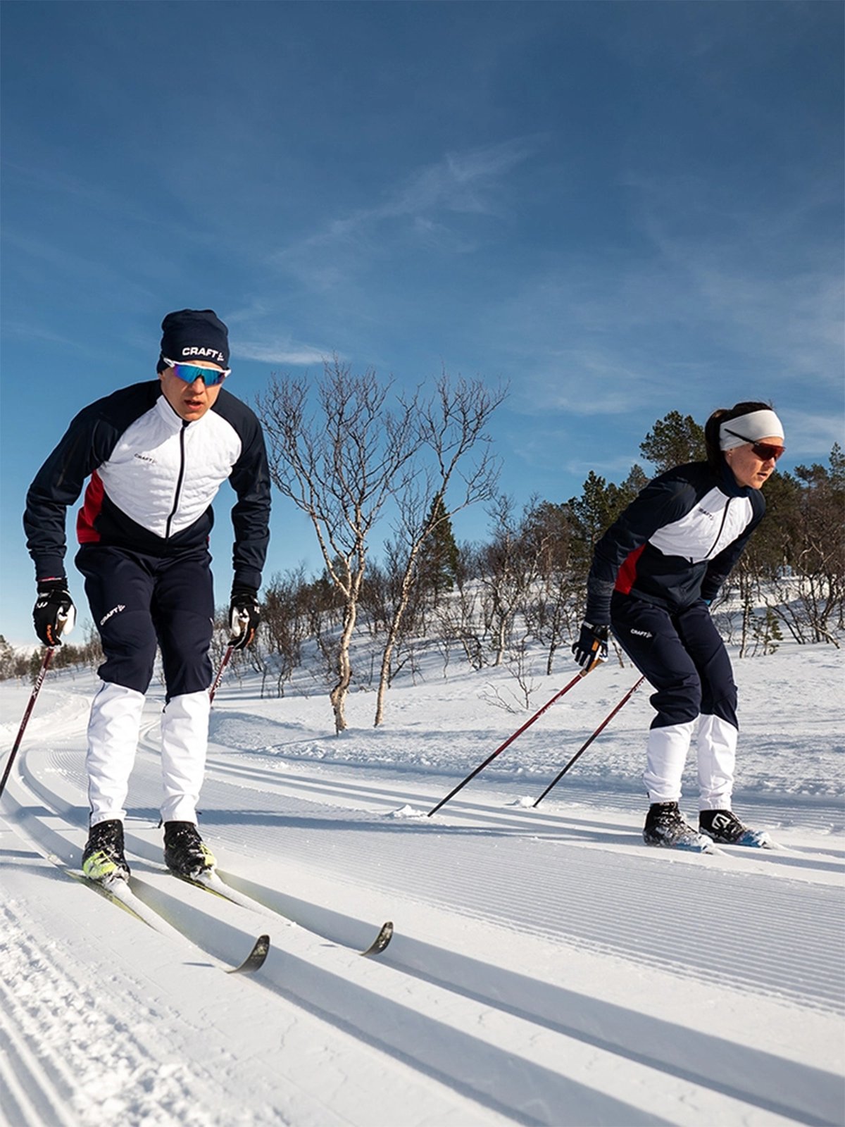 Craft NOR Advanced Nordic Ski Club Jacket M Blaze/White