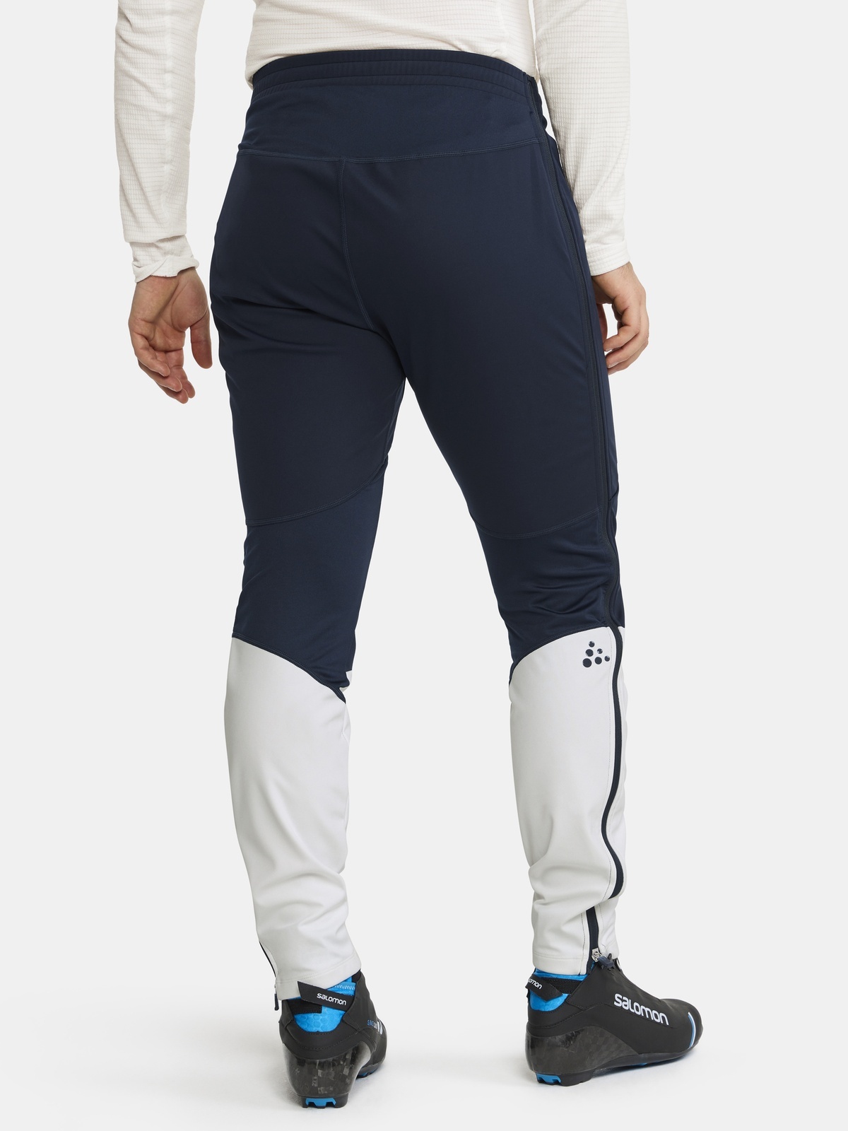 Craft Nor Core Nordic Ski Club Full-Zip Pants Blaze / White