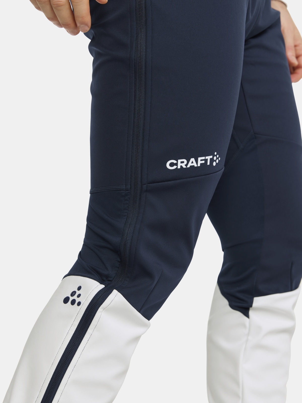 Craft Nor Core Nordic Ski Club Full-Zip Pants Blaze / White