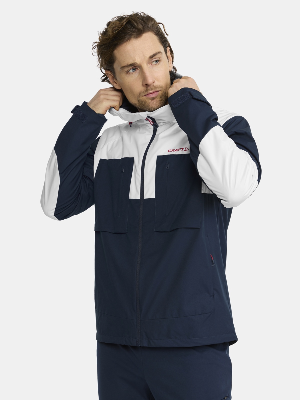 Craft Nor Advance Backcountry Jacket Blaze / White