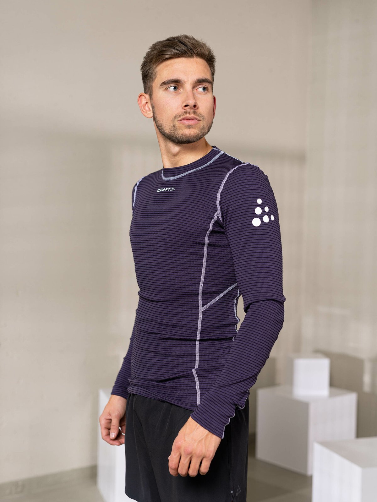 Craft NOR Pro Wool Extreme X Long Sleeve Blå