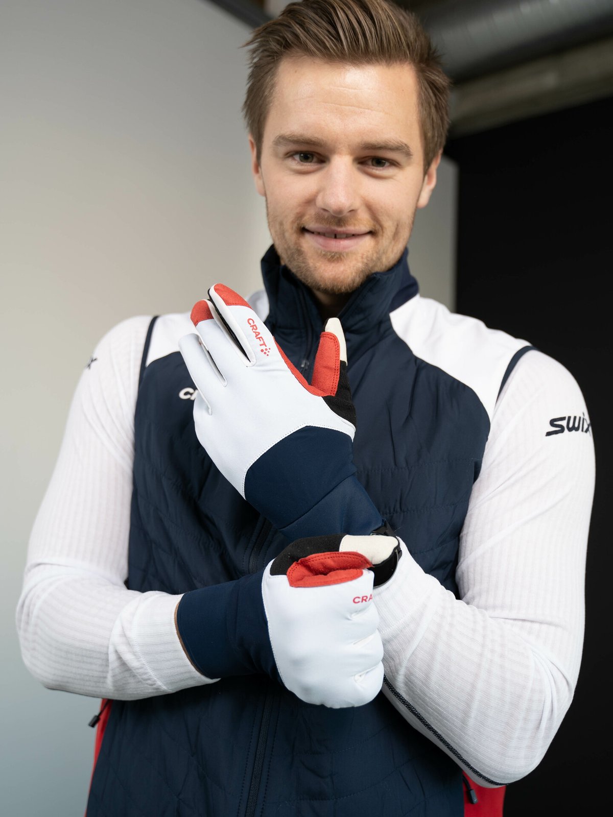 Craft NOR Advanced Speed Glove Blaze/White