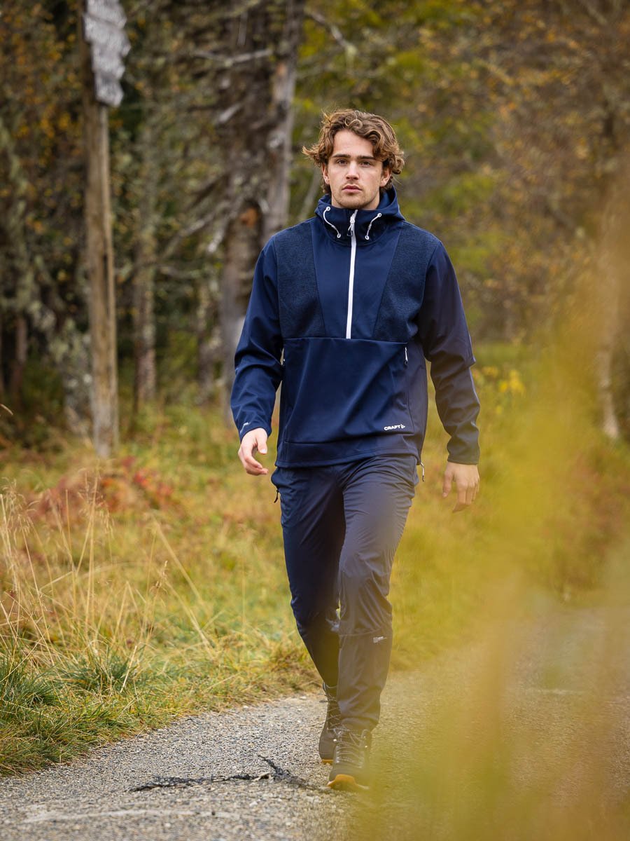 Craft Nor Advance Backcountry Anorak Blå