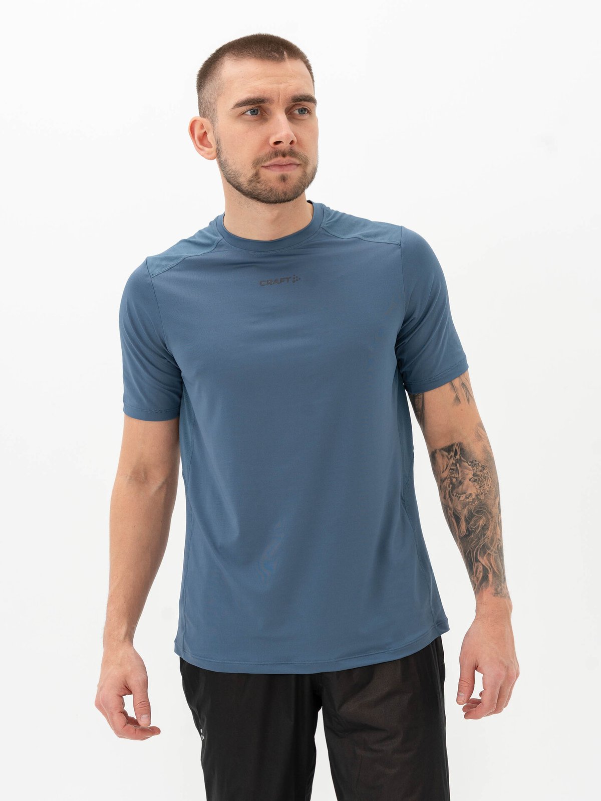 Craft Advance Essence Short Sleeve Tee 2 Blue