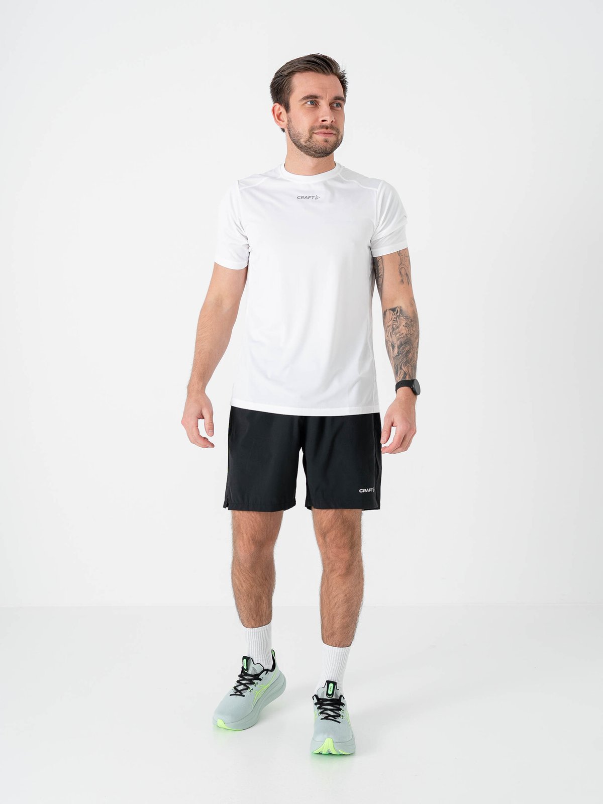 Craft Advance Essence Short Sleeve Tee 2 White