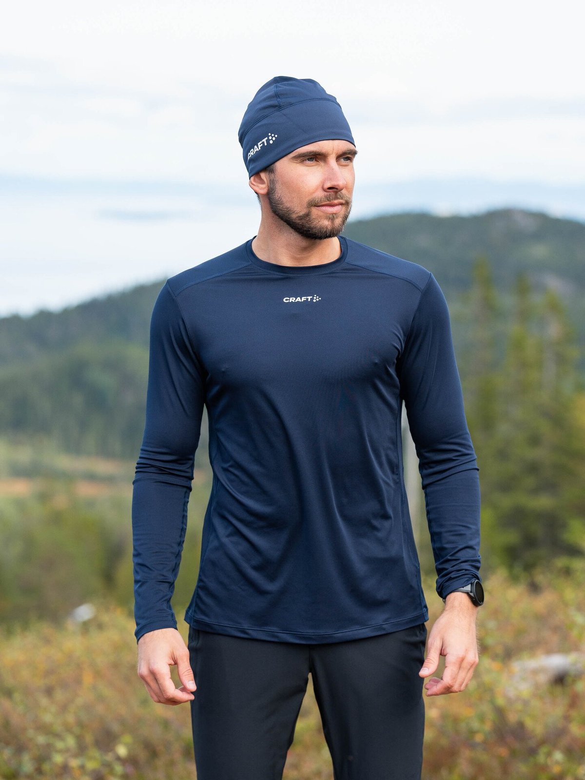 Craft Advance Essence Long Sleeve Tee 2 Blaze