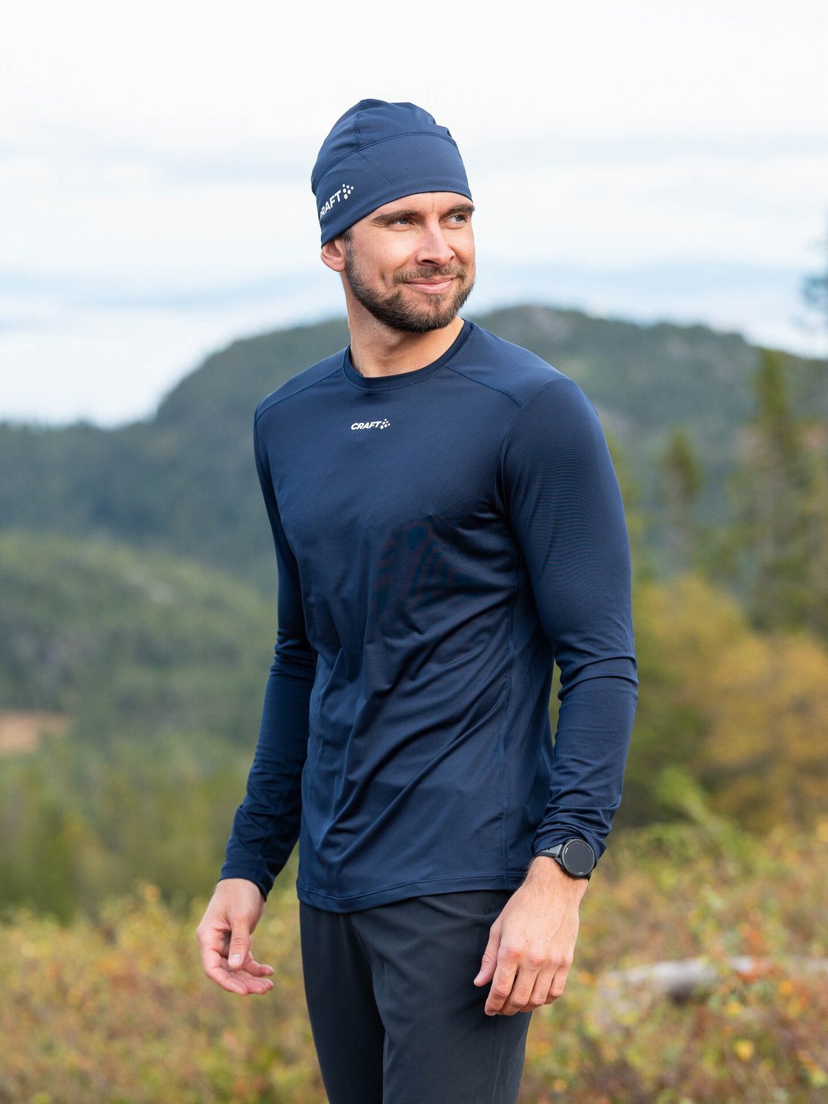 Craft Advance Essence Long Sleeve Tee 2 Blaze