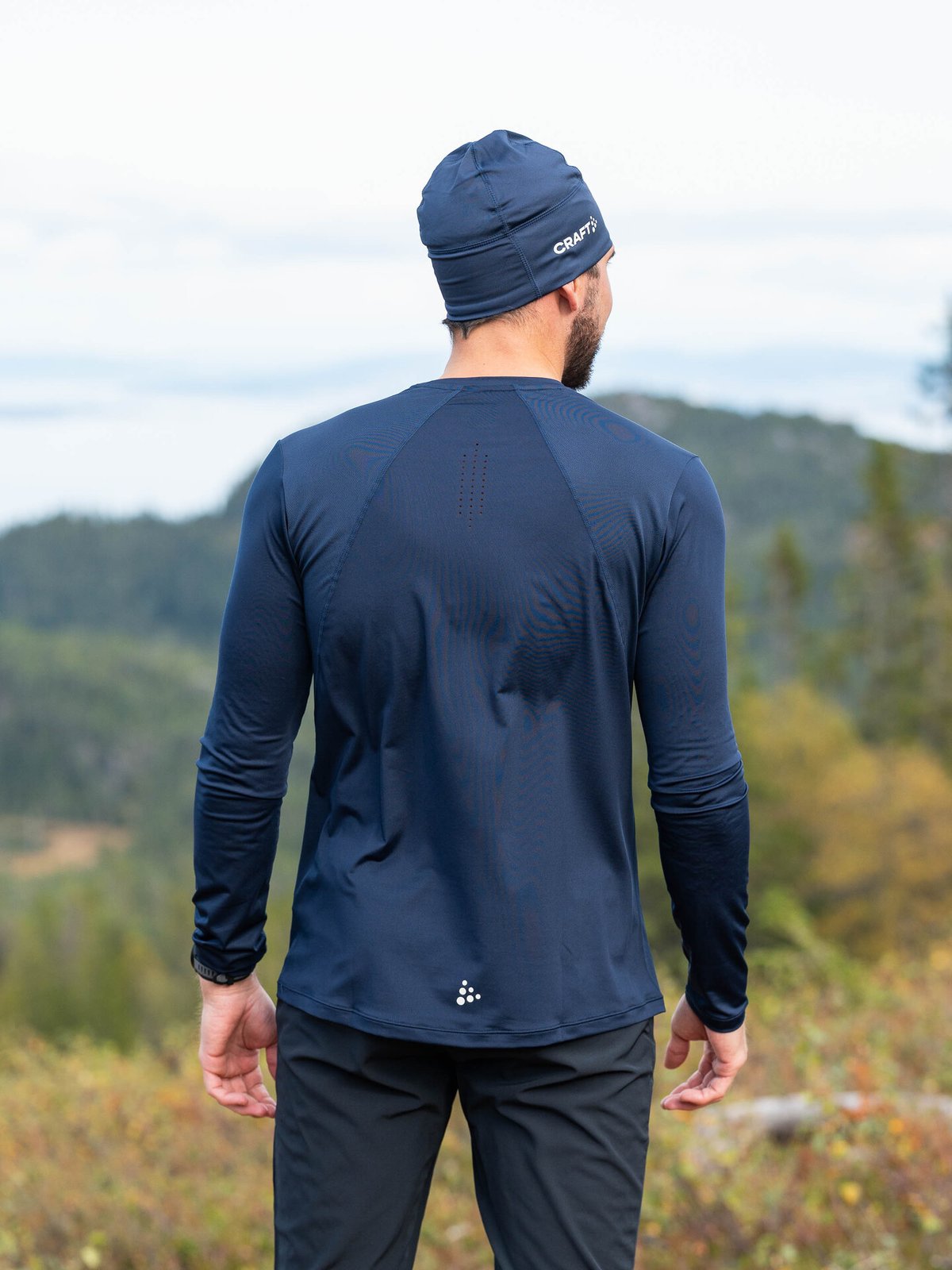 Craft Advance Essence Long Sleeve Tee 2 Blaze